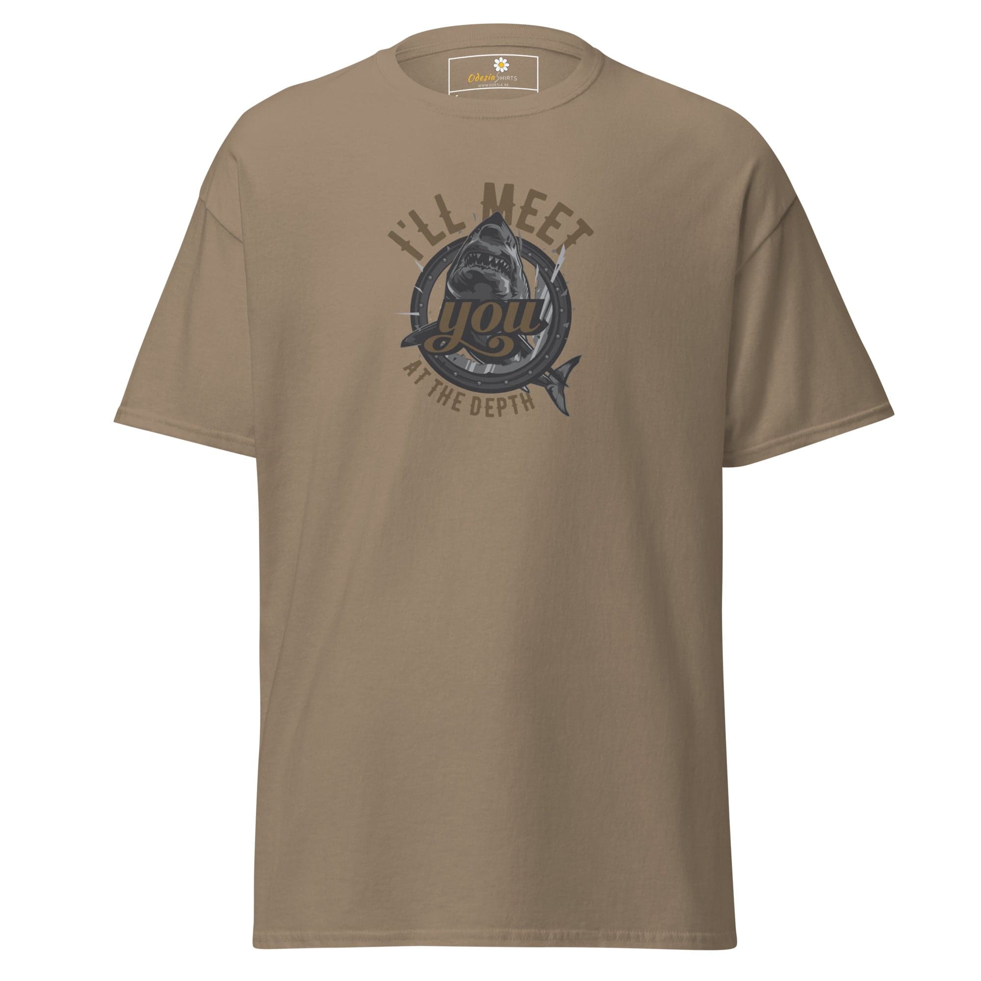 Art T-shirt Design Tee • Man / Woman • [s-xl] - Brown Savana / s