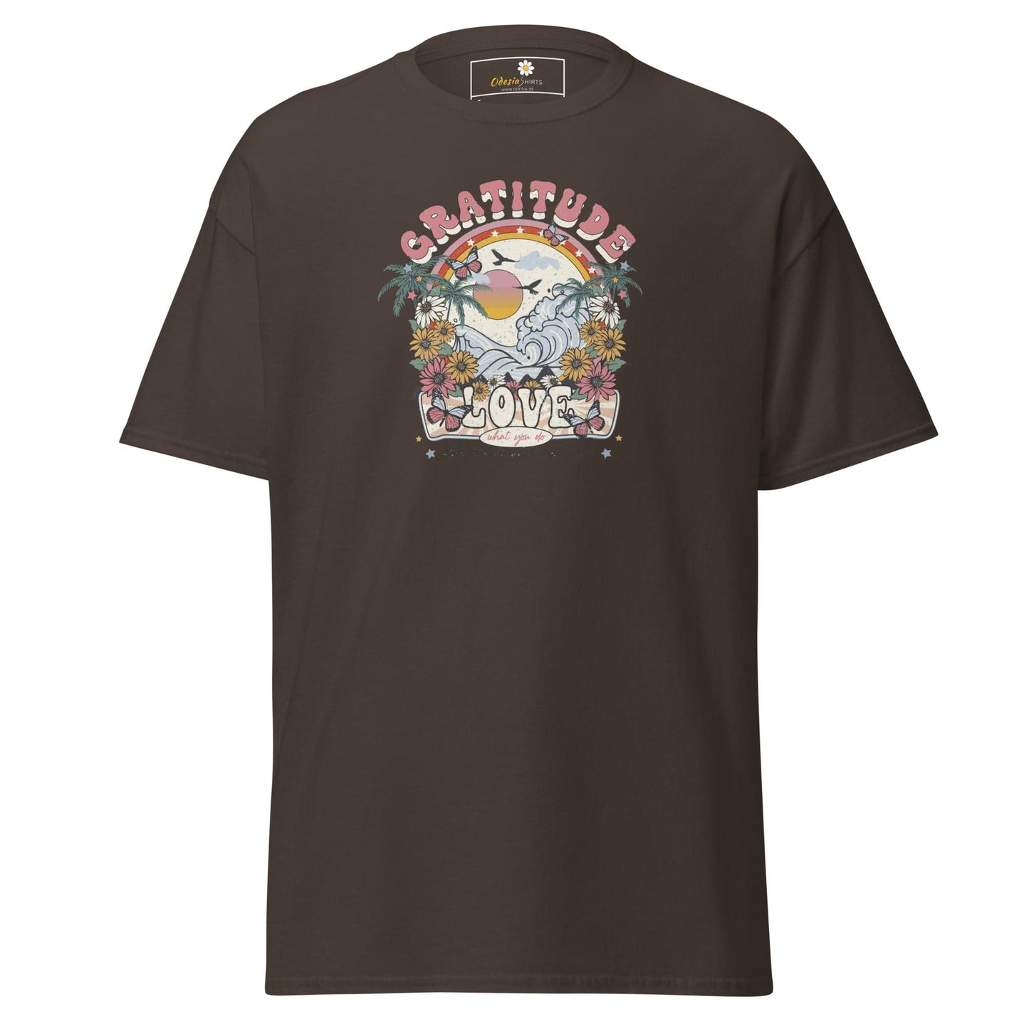 Art T-shirt Design Tee • Man / Woman • [s-xl] - Dark Chocolate / s