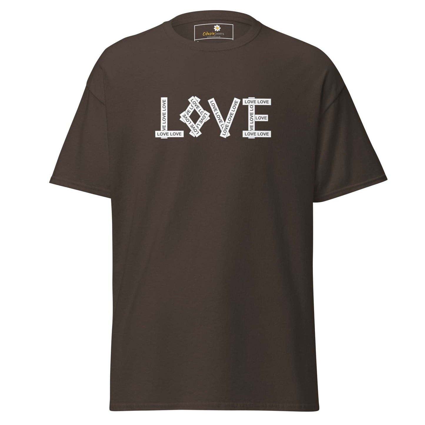 Art T-shirt Design Tee • Man / Woman • [s-xl] - Dark Chocolate / s