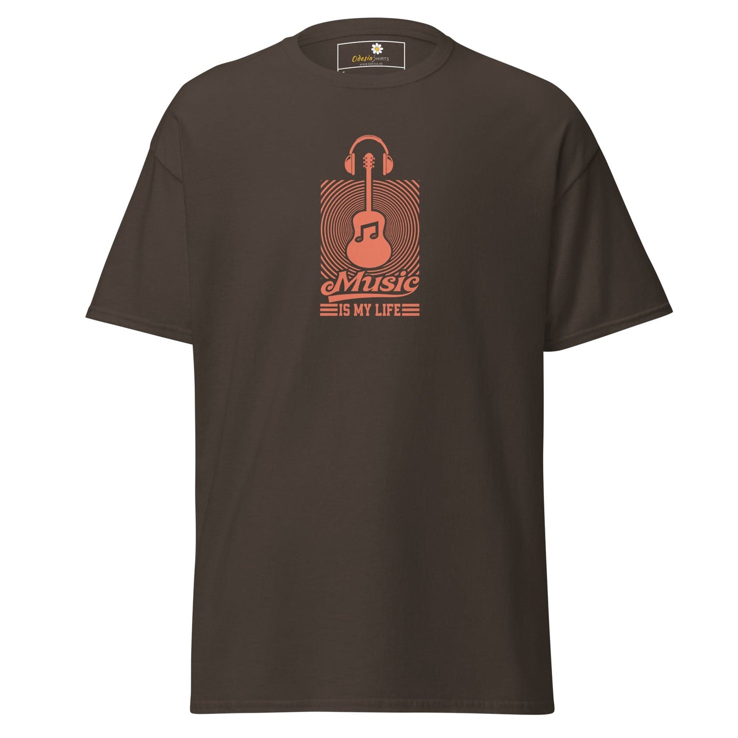 Art T-shirt Design Tee • Man / Woman • [s-xl] - Dark Chocolate / s
