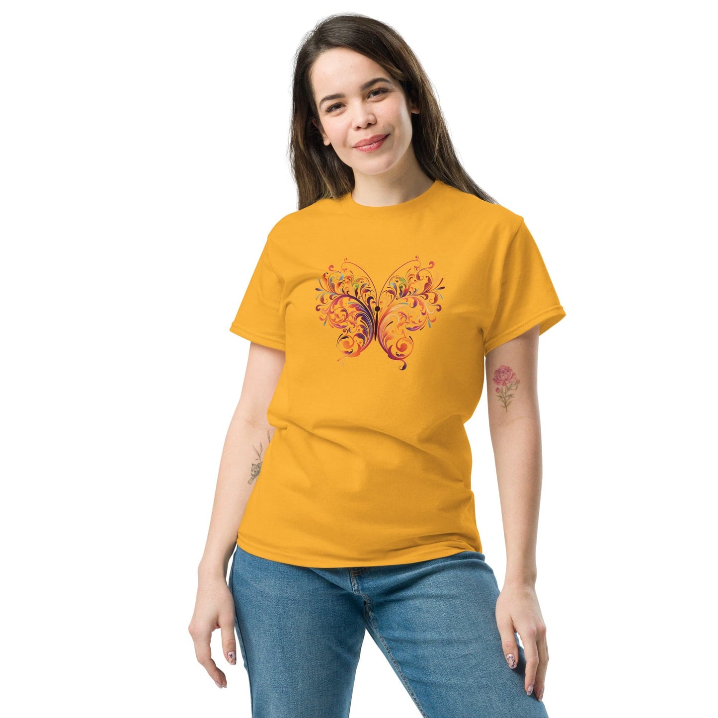 Art T-shirt Design Tee • Man / Woman • [s-xl] - Gold / s