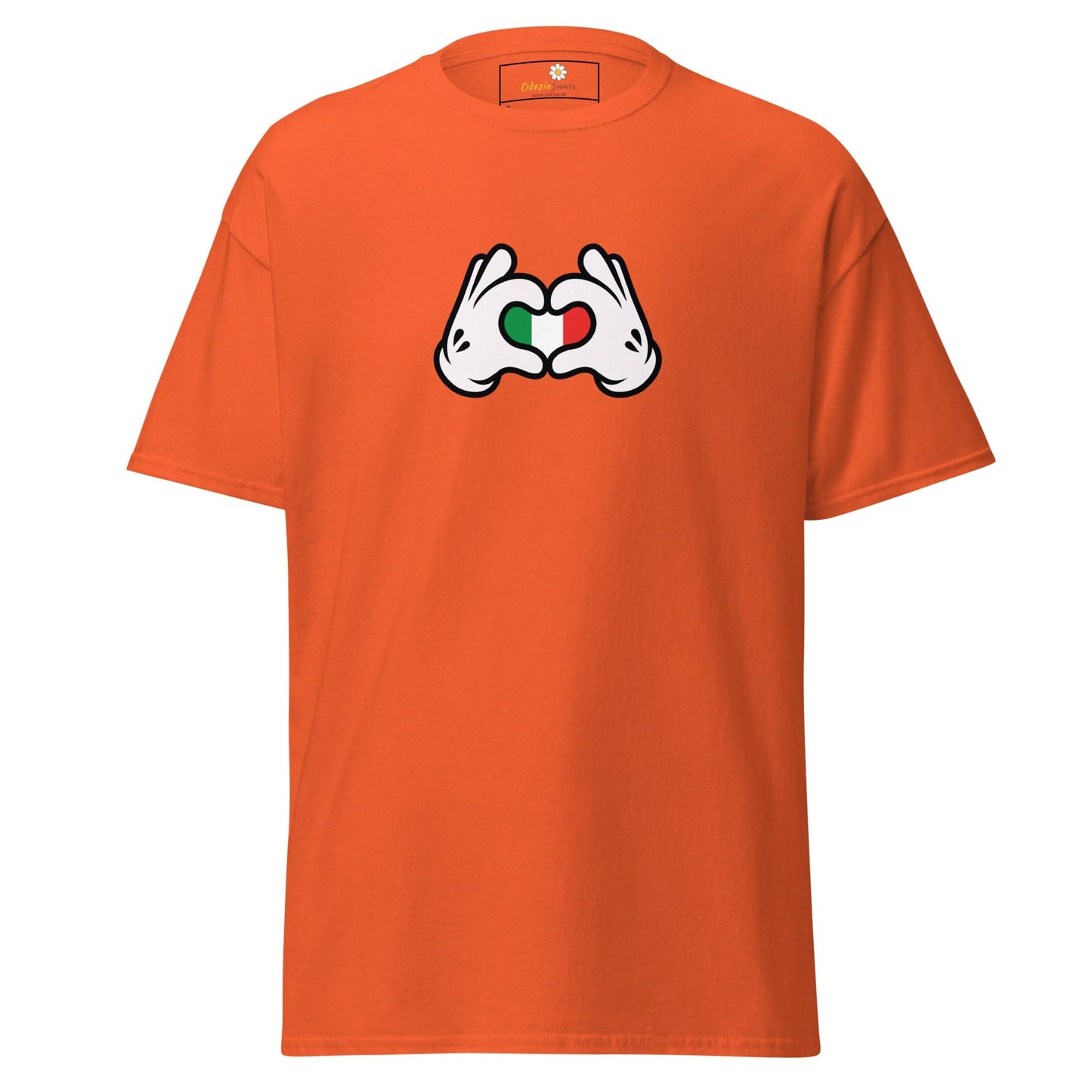 Art T-shirt Design Tee • Man / Woman • [s-xl] - Orange / s