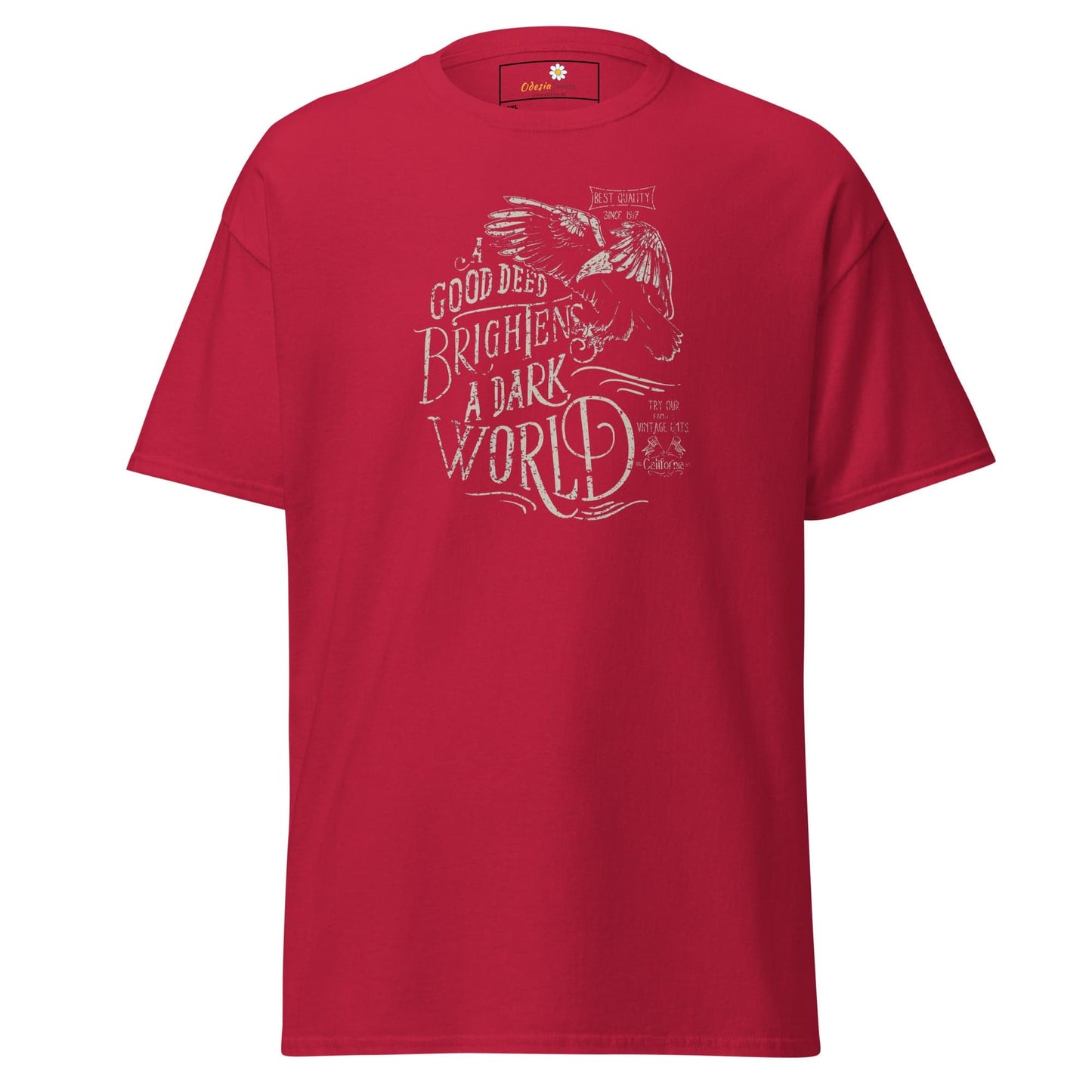 Art T-shirt Design Tee • Men / Women • [2xl-5xl] - Cardinal / 2xl