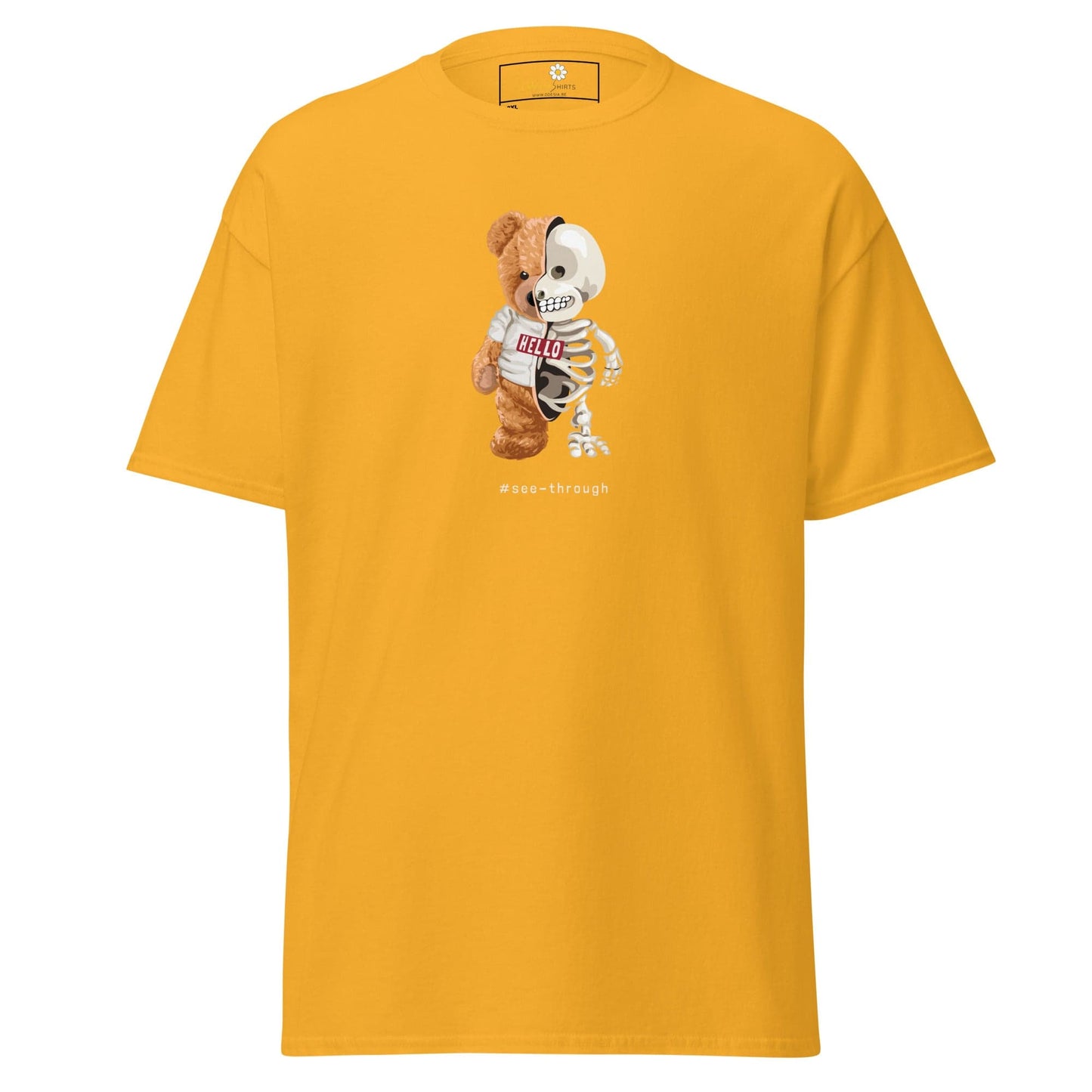 Art T-shirt Design Tee • Men / Women • [2xl-5xl] - Gold / 2xl