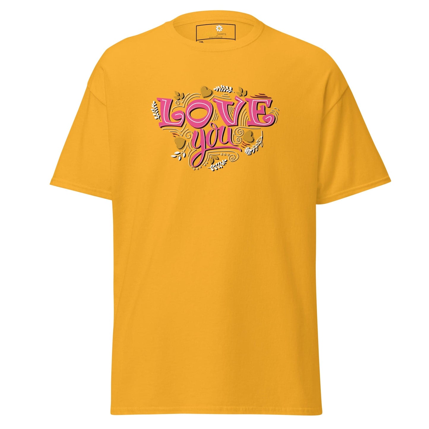 Art T-shirt Design Tee • Men / Women • [2xl-5xl] - Gold / 2xl