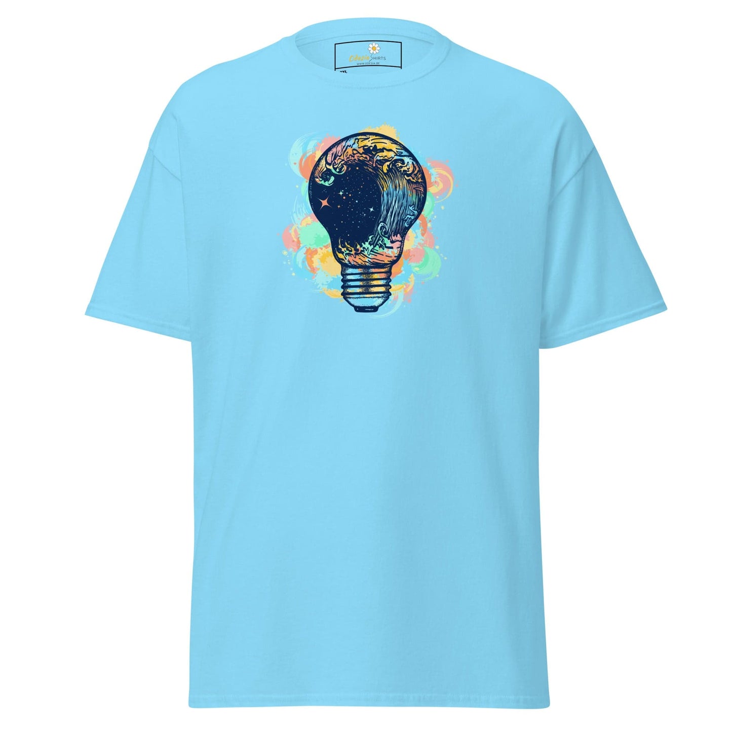 Art T-shirt Design Tee • Men / Women • [2xl-5xl] - Sky / 2xl