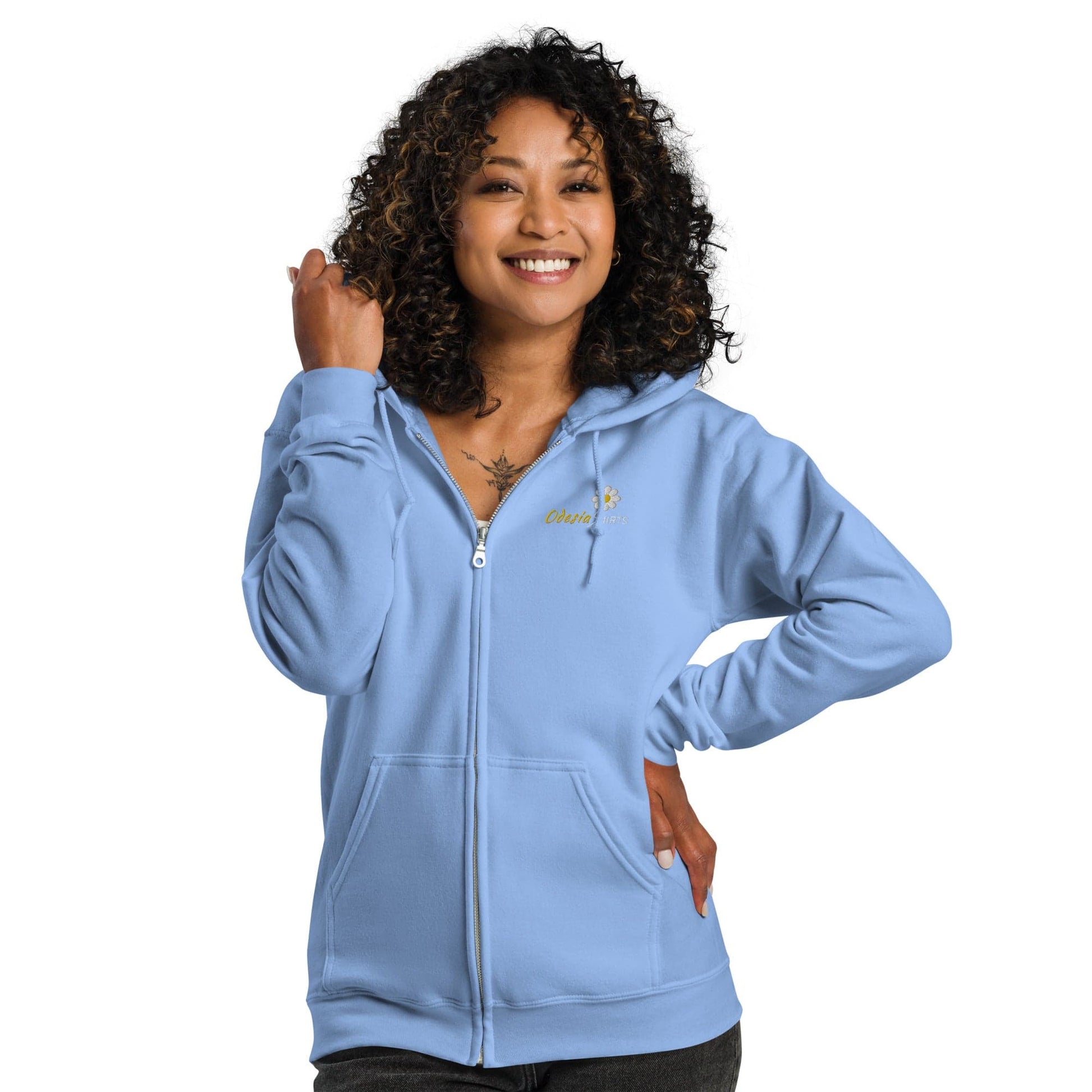 ODESIA’S Unisex heavy blend zip hoodie