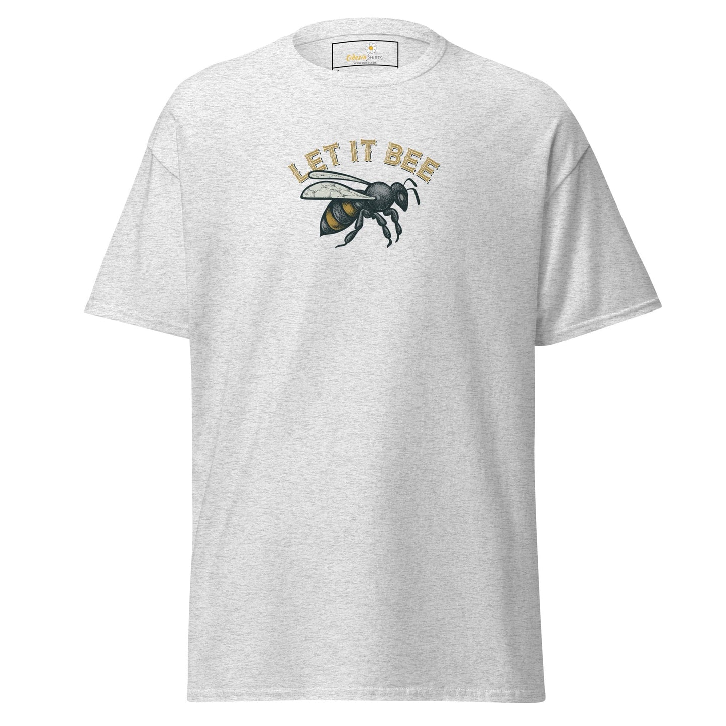 Unisex classic tee - ANIMALS MISC FUN BEE - REGULAR - Ash / S