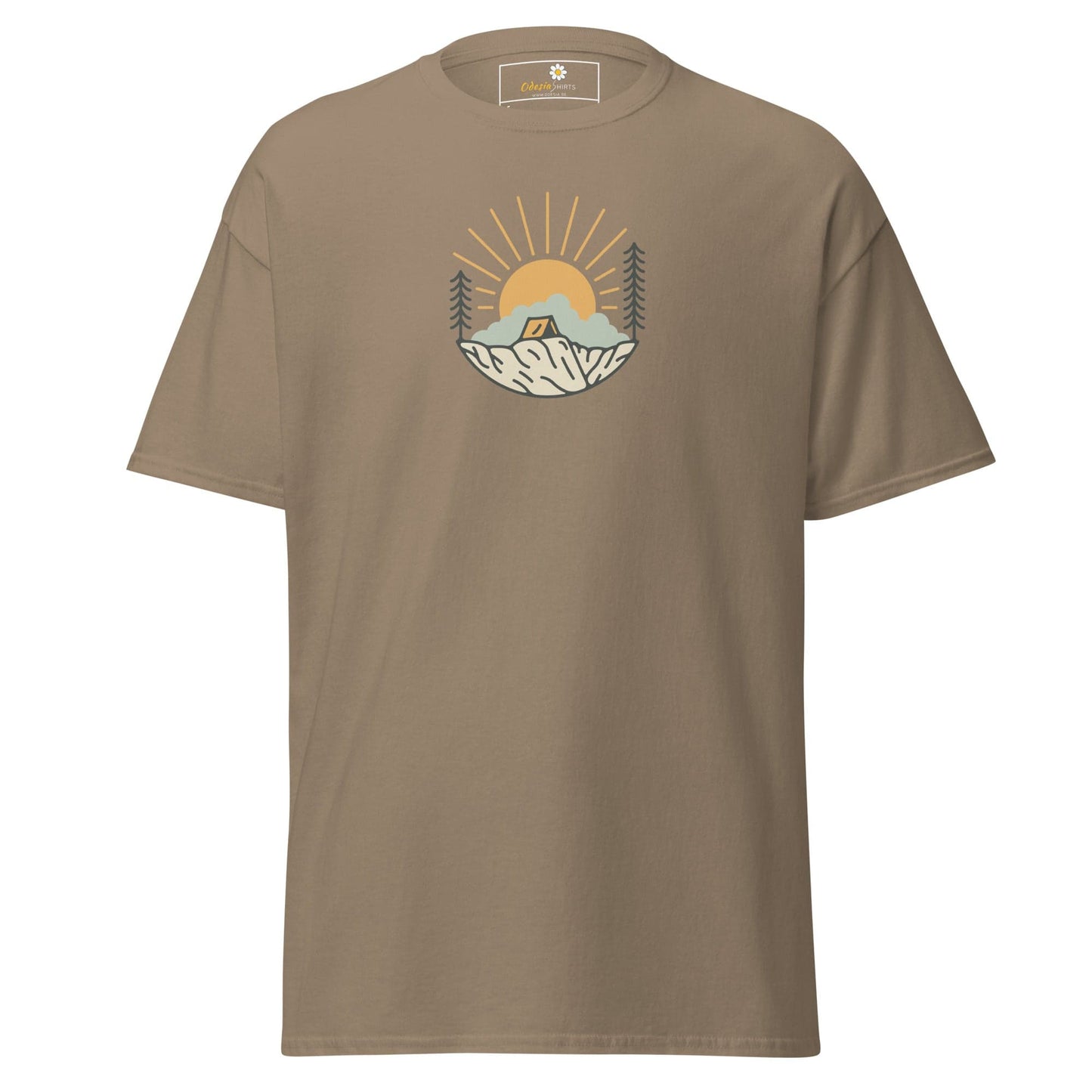 Unisex classic tee - MISC SUNNY CIRCLE - REGULAR - Brown Savana / S