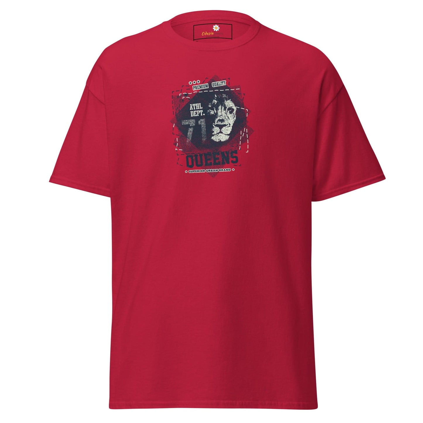 Unisex classic tee - URBAN WILD LIFE 71 QUEENS - REGULAR - Cardinal / S