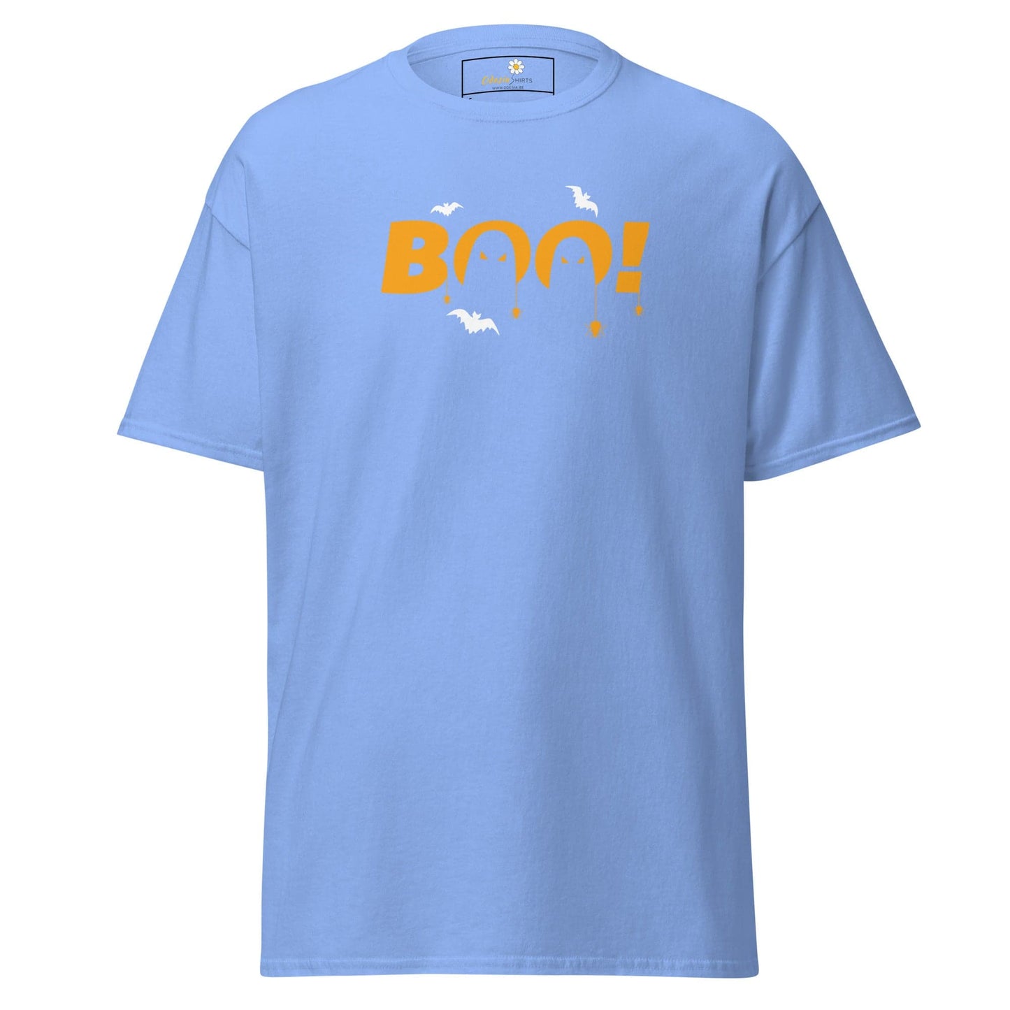 Unisex classic t-shirt - SEASONAL HALLOWEEN BOO - REGULAR - Carolina Blue / S