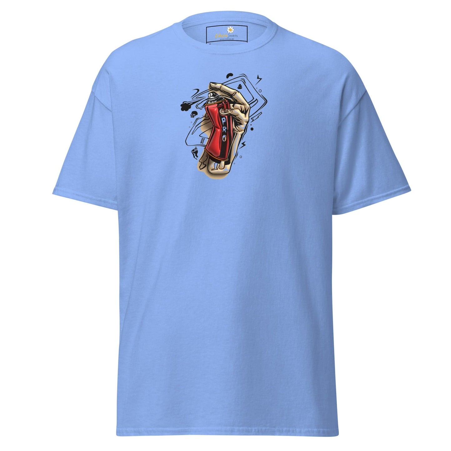Unisex classic tee - MISC PAINT CANS - REGULAR - Carolina Blue / S