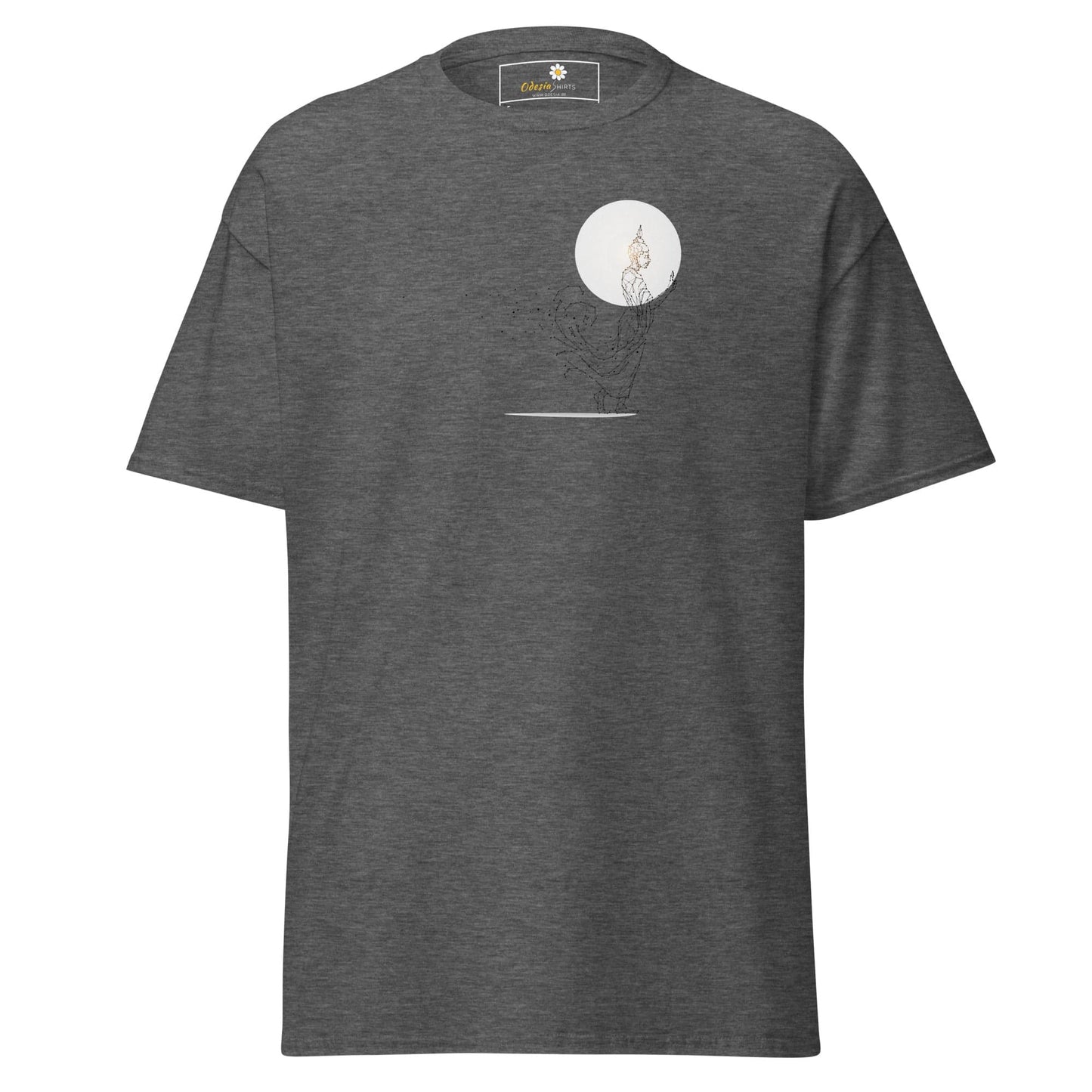 Unisex classic t-shirt - SPIRITUAL ZEN MASTER - REGULAR - Dark Heather / S
