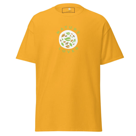 Unisex classic tee - NATURE LOVER - REGULAR - Gold / S