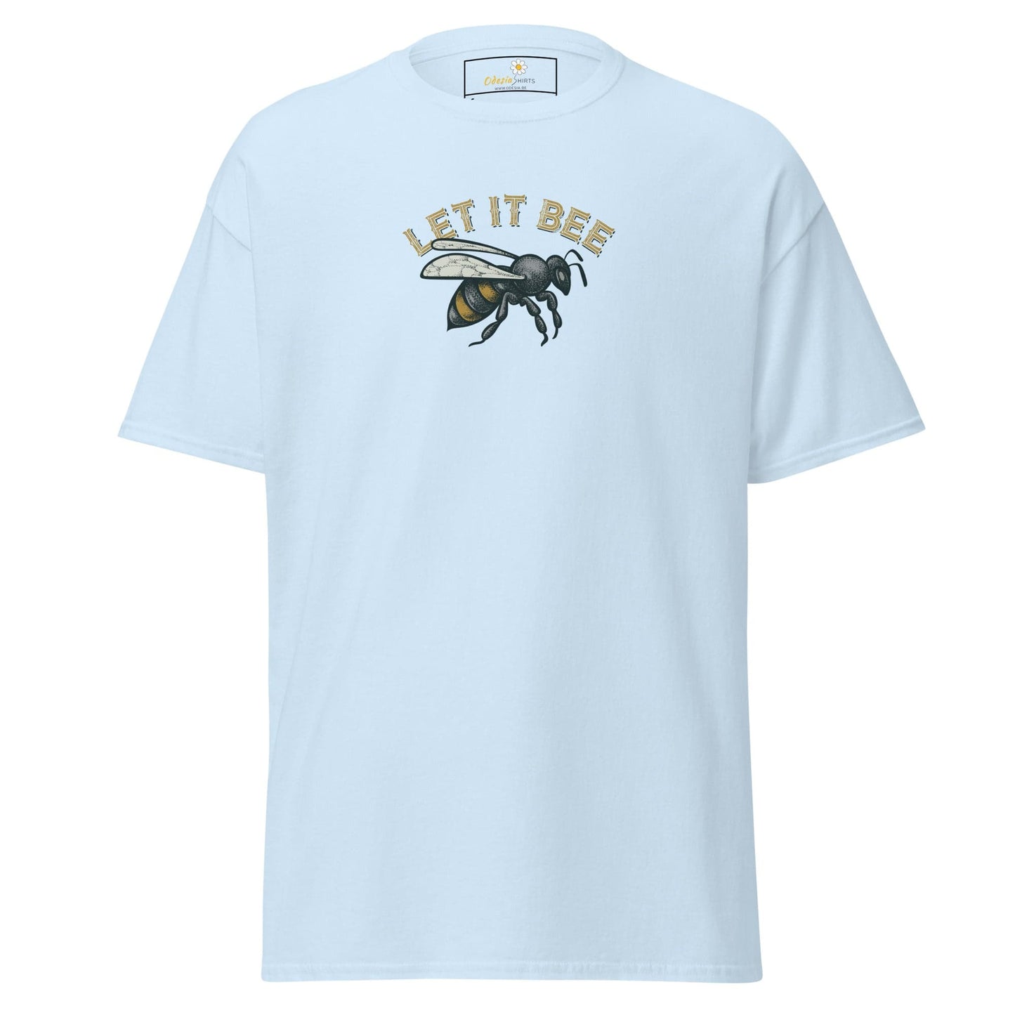 Unisex classic tee - ANIMALS MISC FUN BEE - REGULAR - Light Blue / S