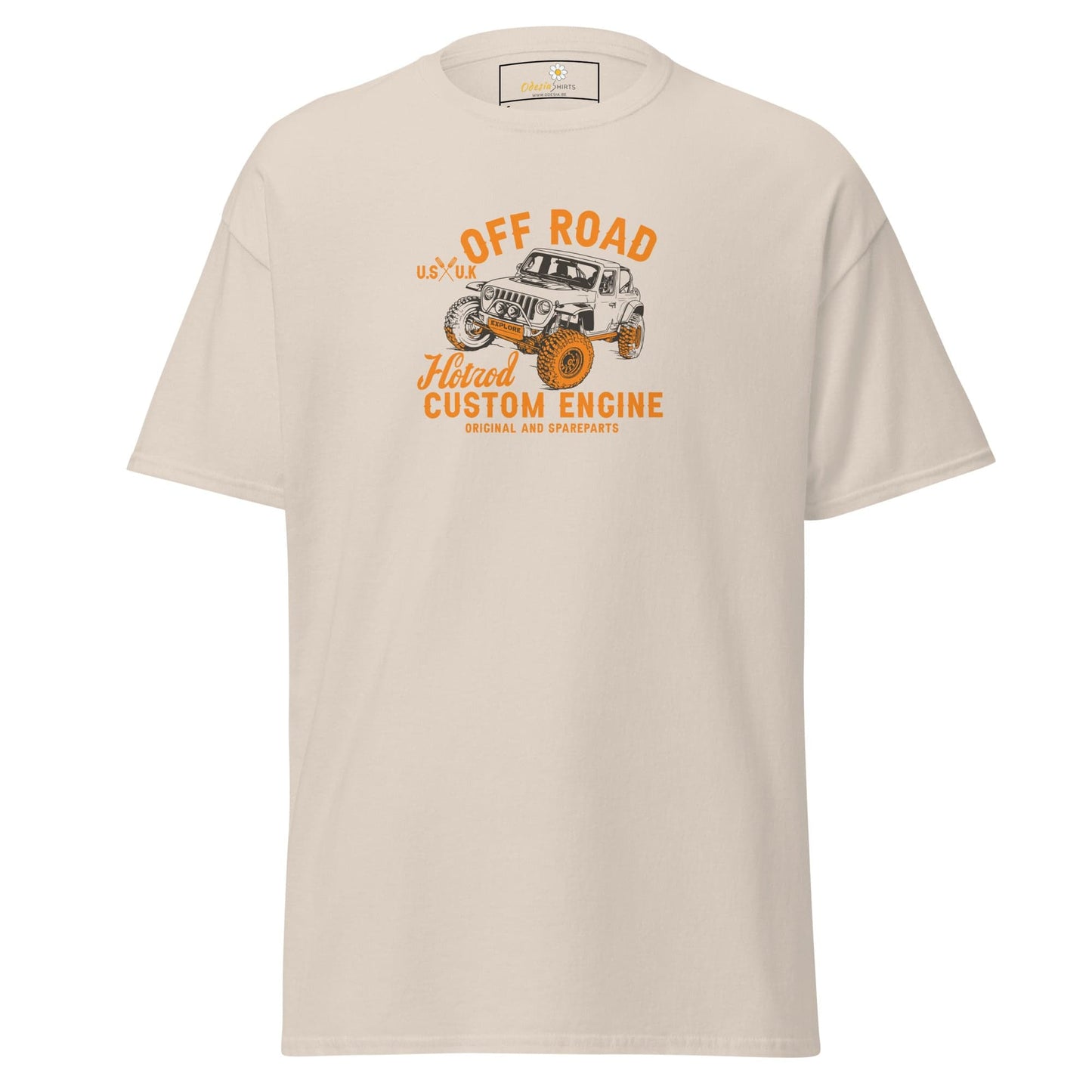 Unisex classic tee - MISC OFF ROAD - REGULAR - Natural / S