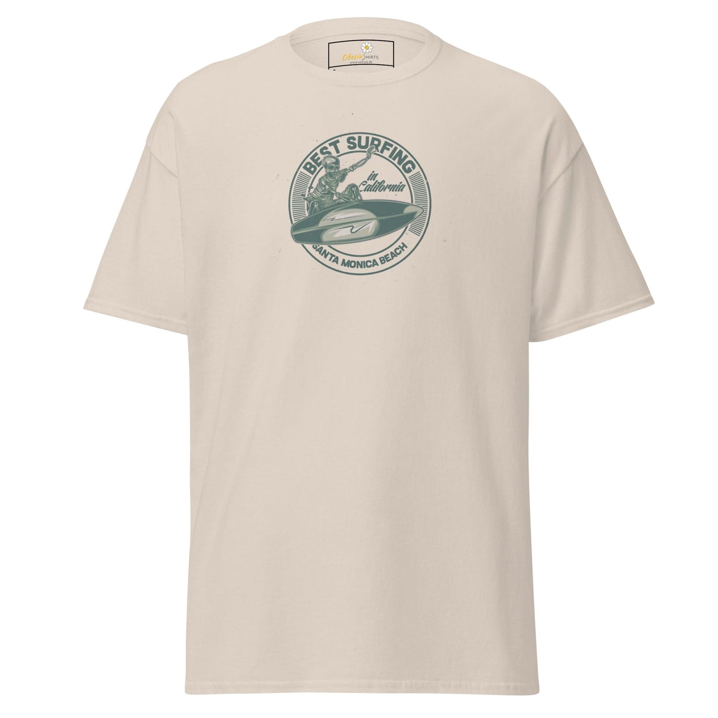 Unisex classic t-shirt - SPORT BEST SURFING - REGULAR - Natural / S