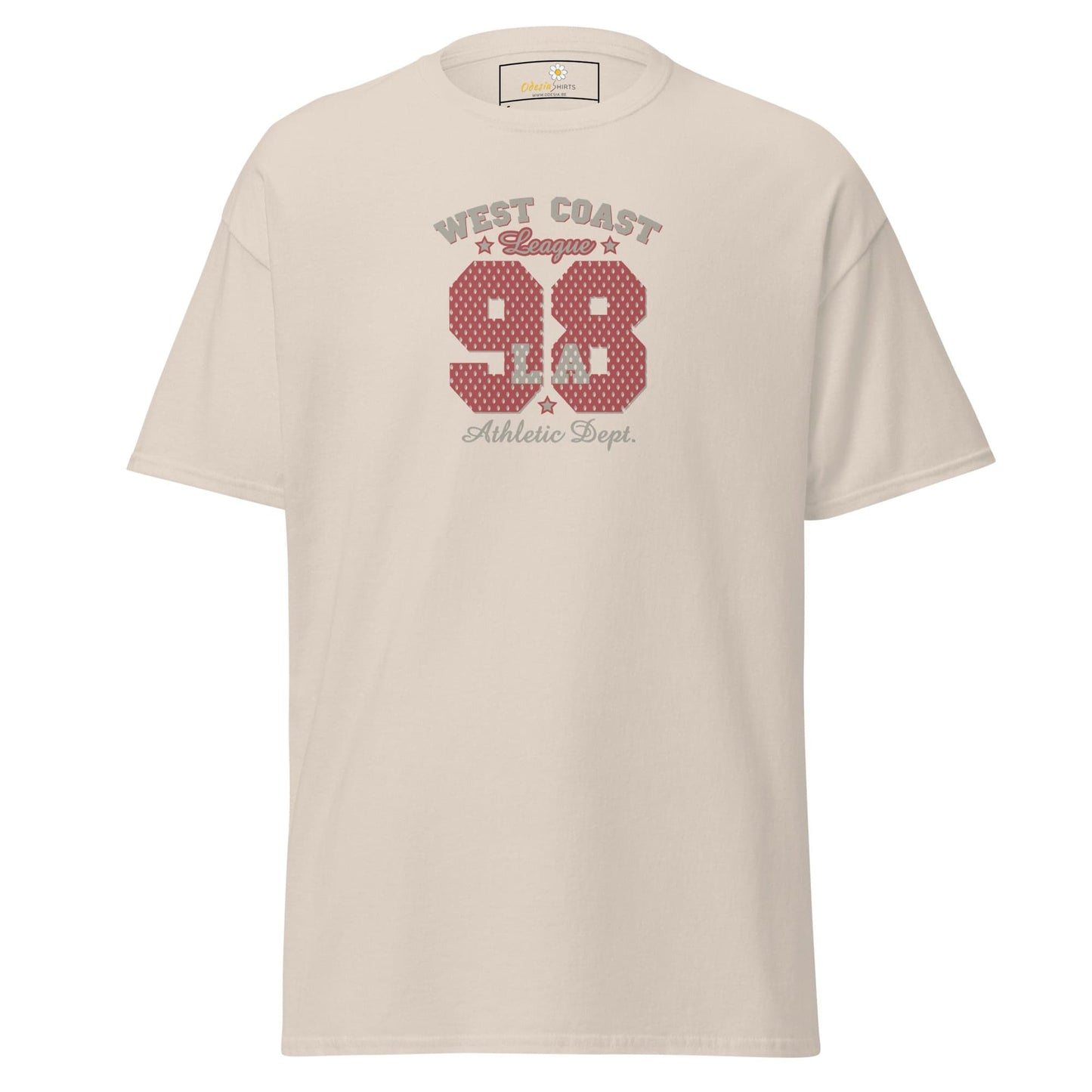 Unisex classic t-shirt - SPORT WEST COAST 98 - REGULAR - Natural / S