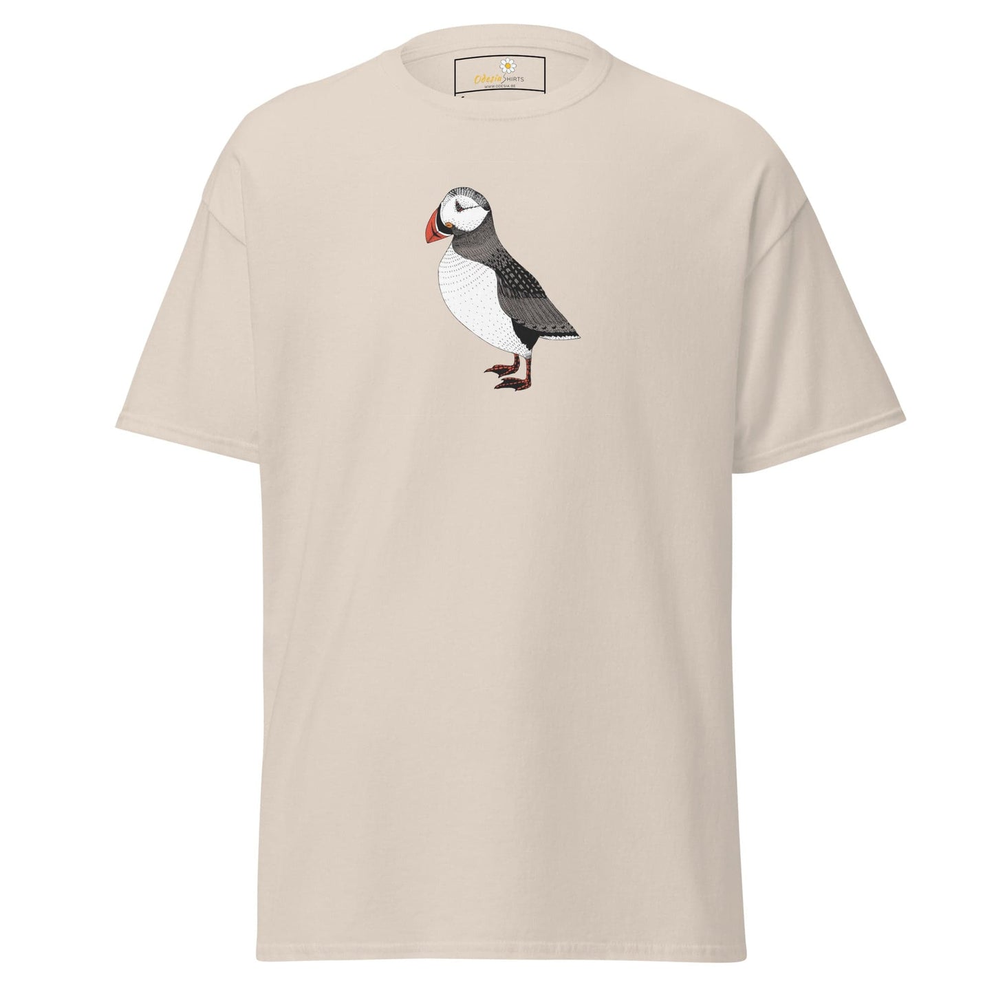 Unisex classic tee - WILD LIFE WALKING BIRD - REGULAR - Natural / S