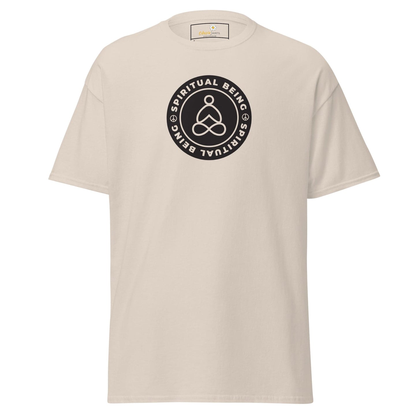 Unisex classic tee - SPIRITUAL BEING - REGULAR - Natural / S