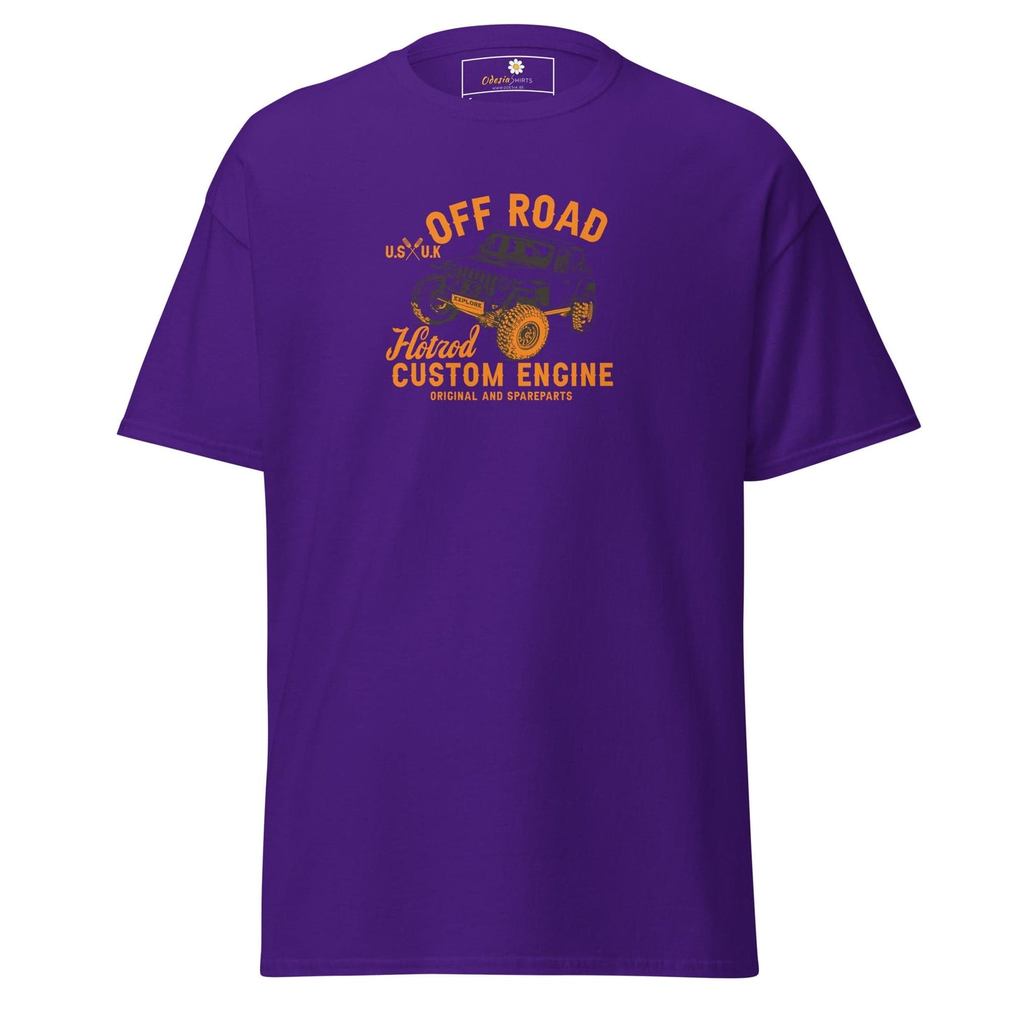 Unisex classic tee - MISC OFF ROAD - REGULAR - Purple / S