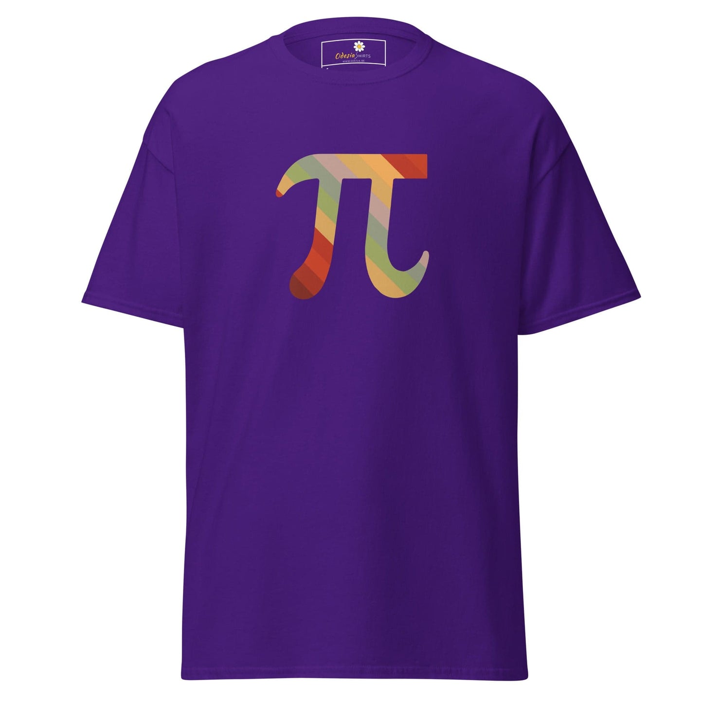 Unisex classic tee - MISC MATHI PI - REGULAR - Purple / S