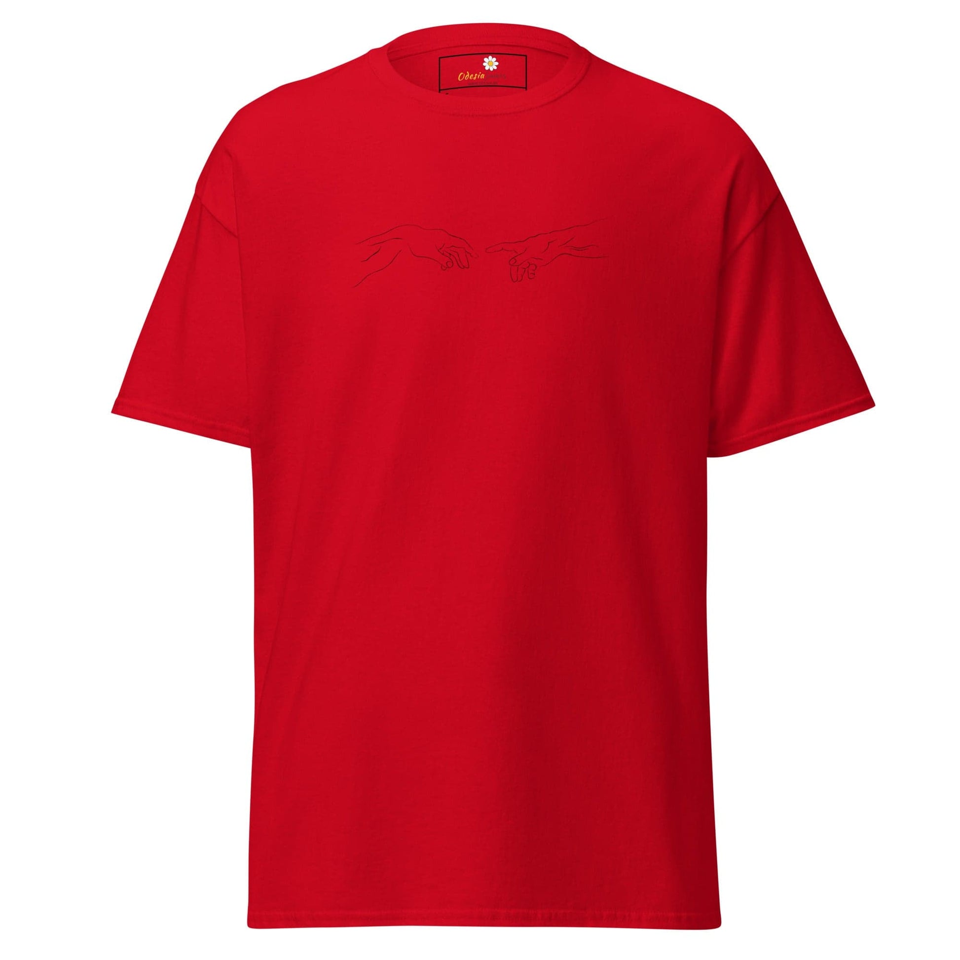 Unisex classic tee - SPIRITUAL TOUCH OF GOD - REGULAR - Red / S