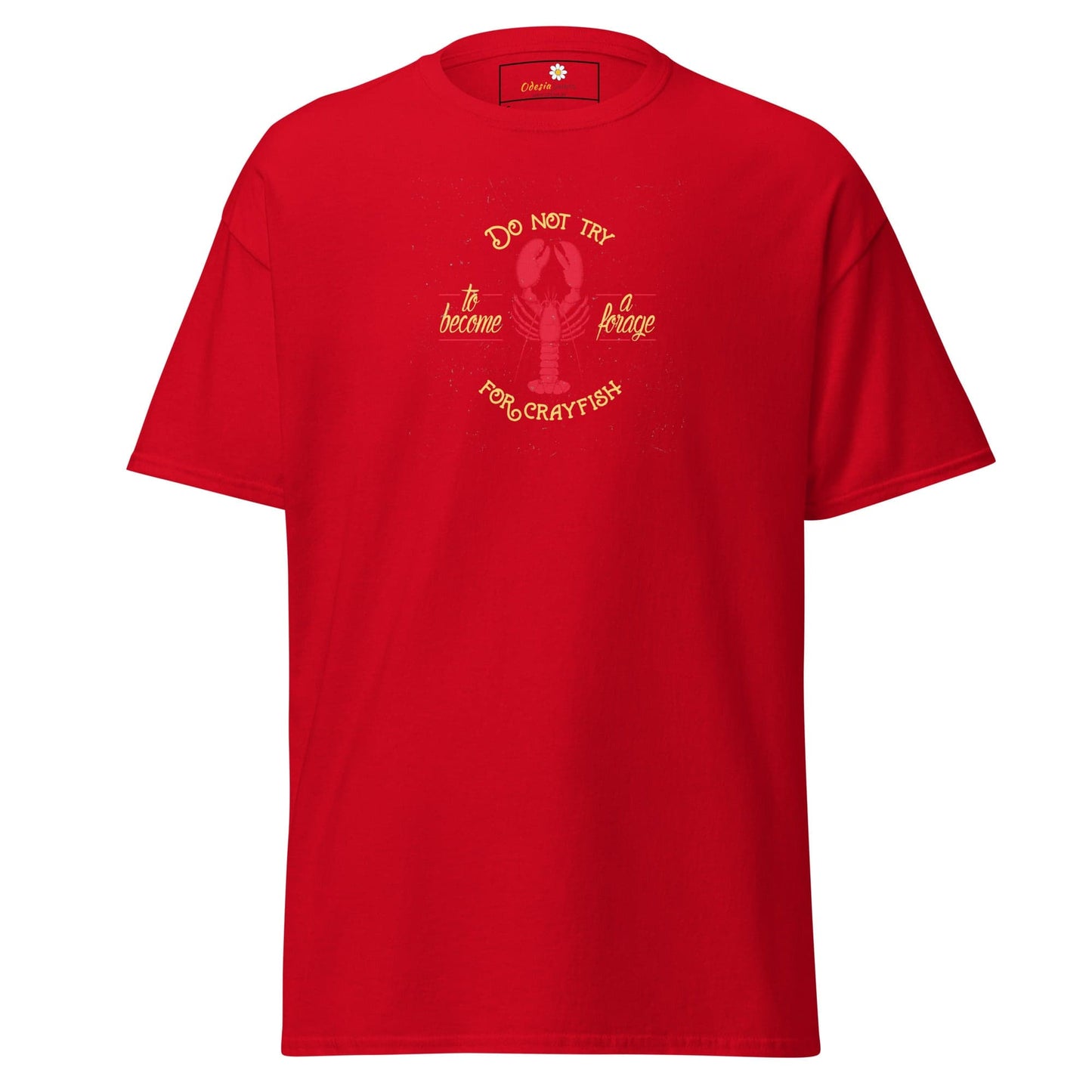 Unisex classic tee - WILD LIFE CRAYFISH - REGULAR - Red / S