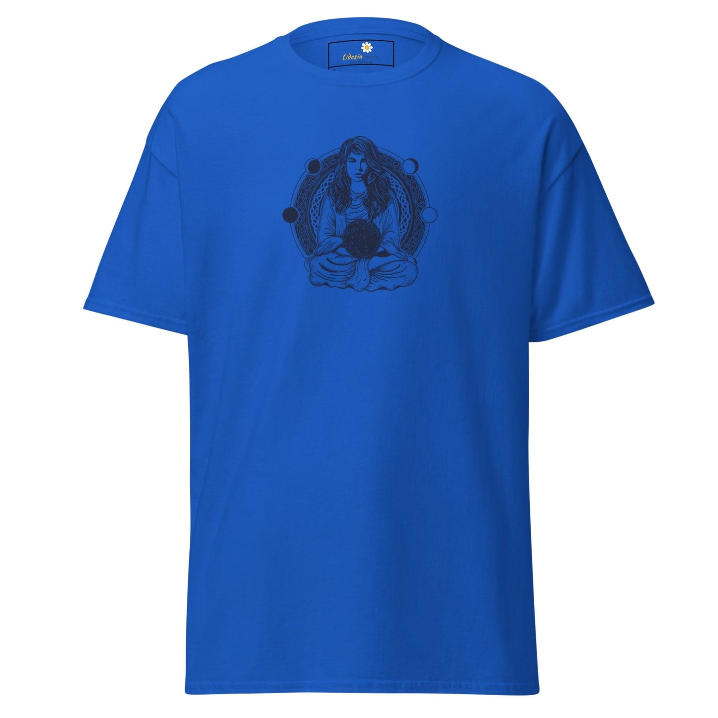 Unisex classic t-shirt - MYSTIC WOMAN MOON - REGULAR - Royal / S