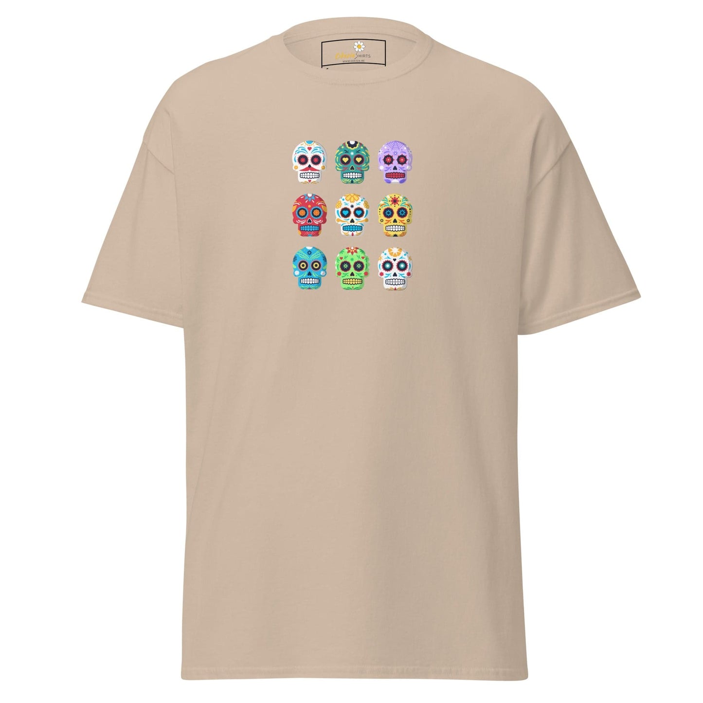 Unisex classic tee - SKULL COLOR SKULLS - REGULAR - Sand / S