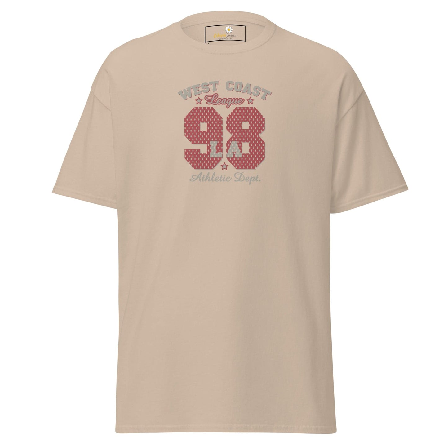 Unisex classic t-shirt - SPORT WEST COAST 98 - REGULAR - Sand / S