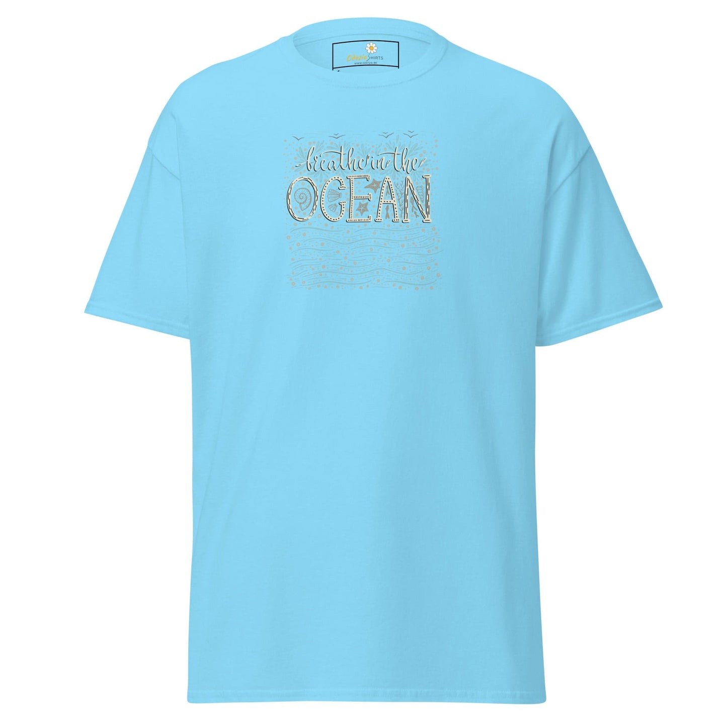 Unisex classic tee - NATURE OCEAN - REGULAR - Sky / S