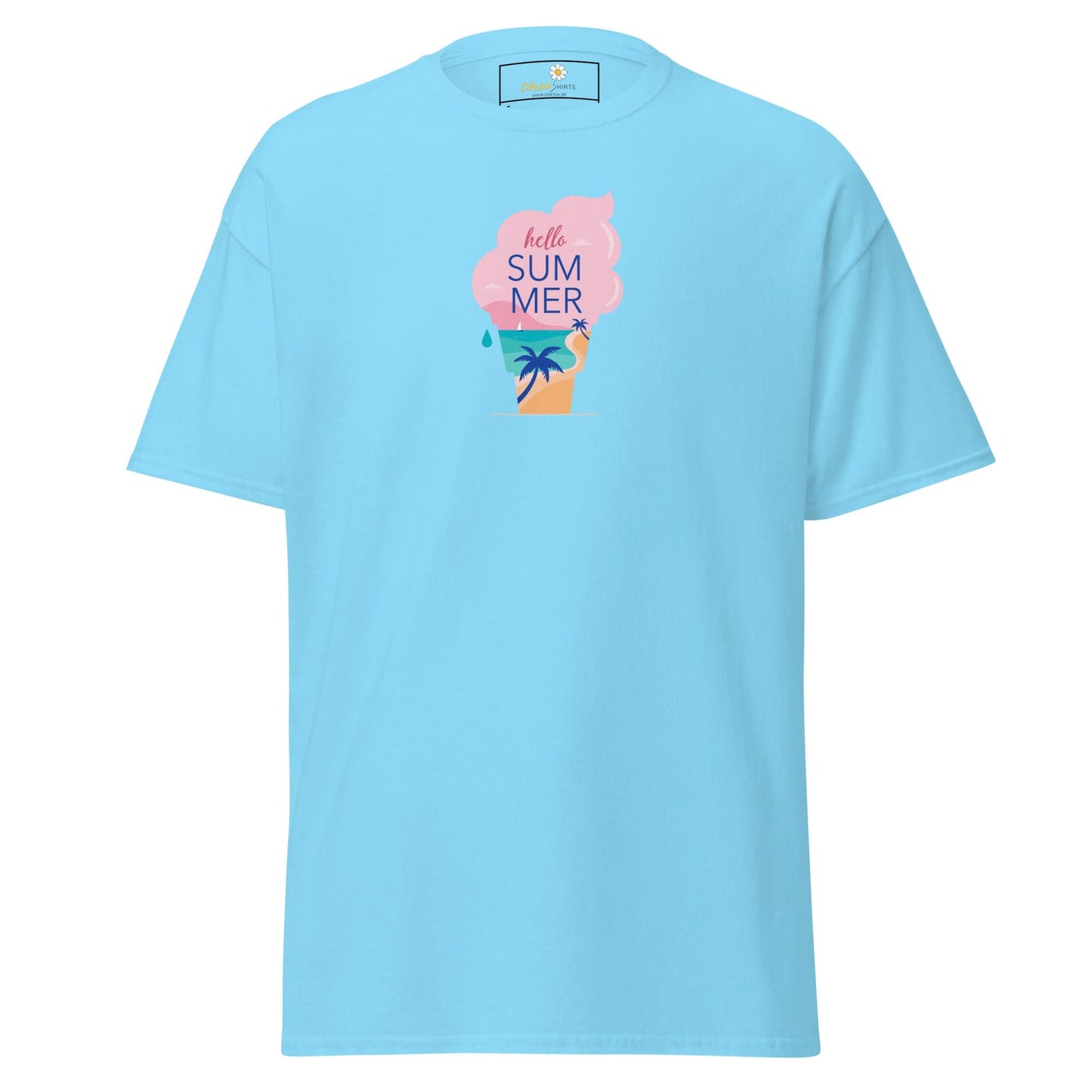 Unisex classic tee - SUMMER MISC ICE - REGULAR - Sky / S