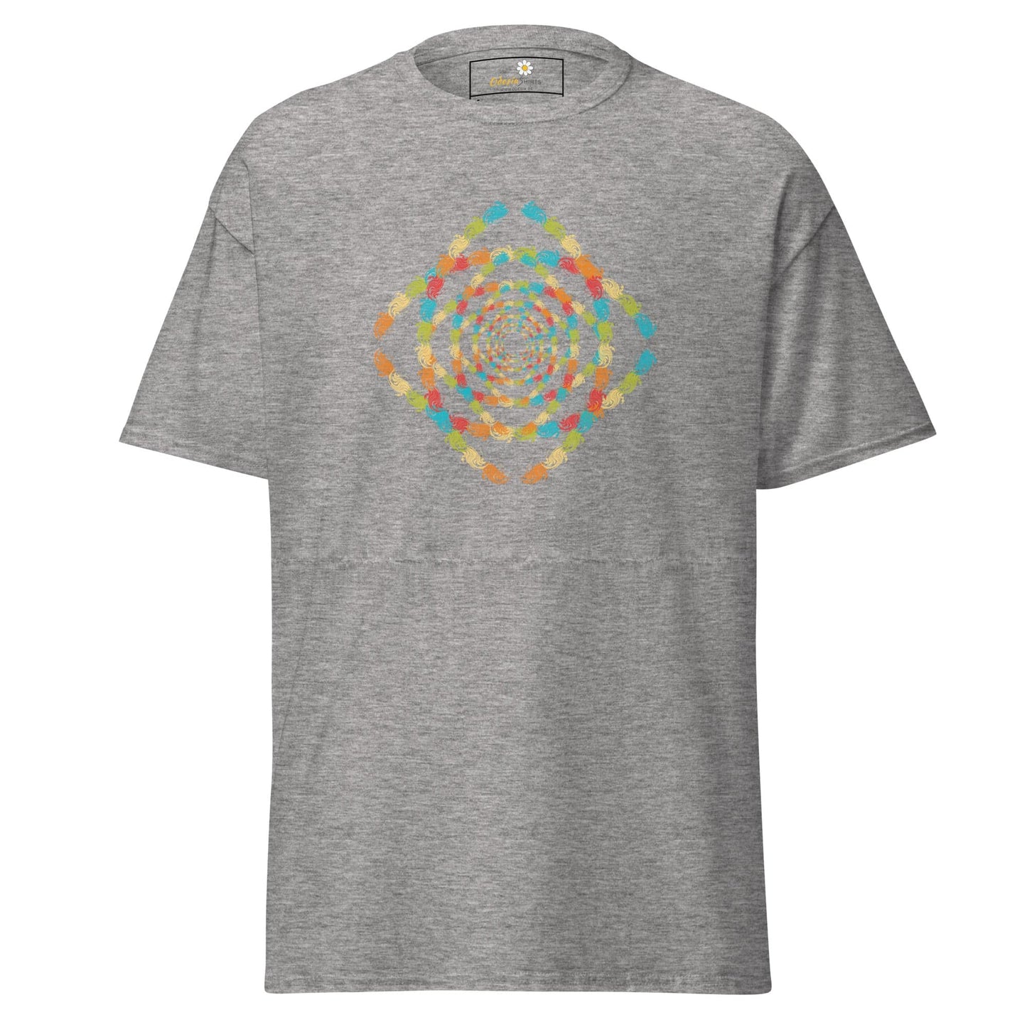 Unisex classic tee - ABSTRACT MISC SQUARE TUNNEL - REGULAR - Sport Grey / S
