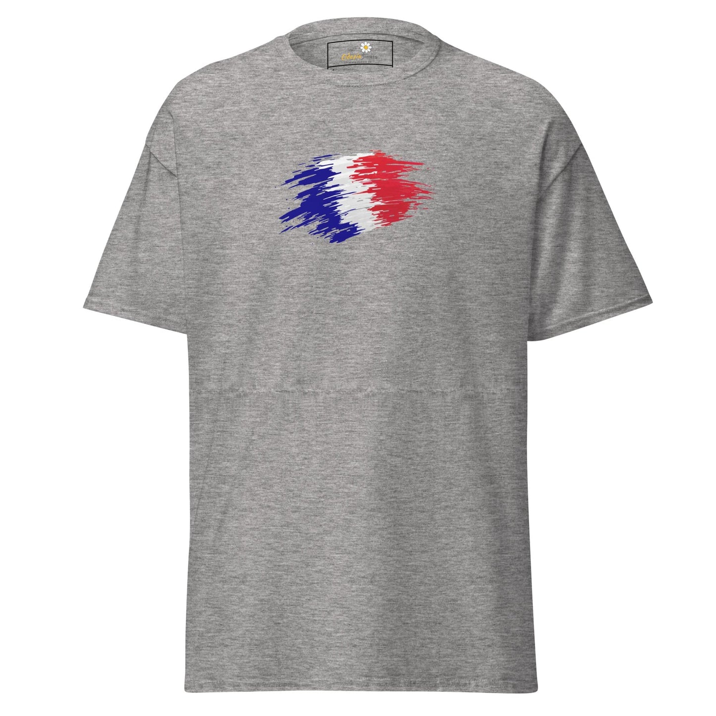 Unisex classic tee - COUNTRY FRANCE SHAPE - REGULAR - Sport Grey / S