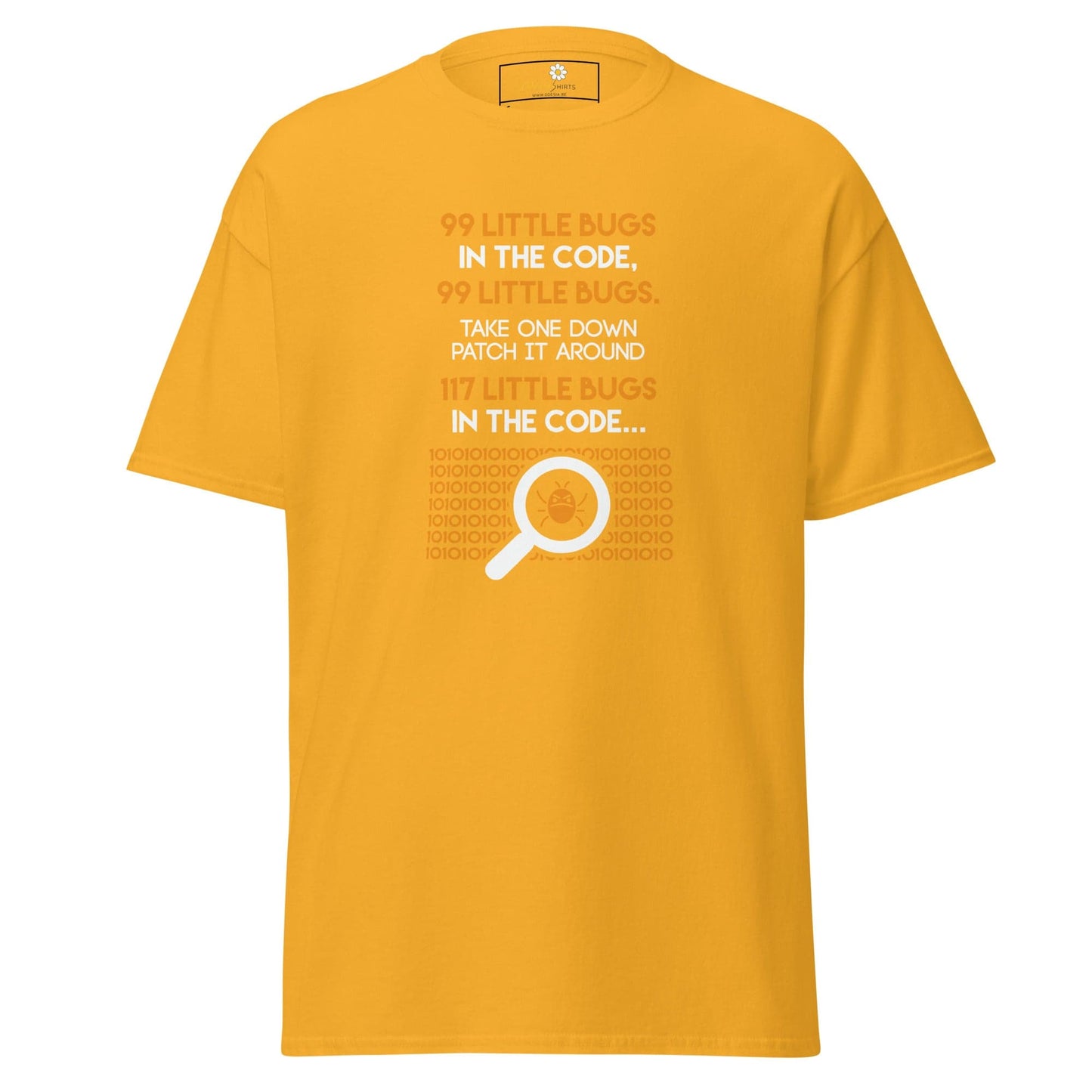 Unisex classic t-shirt - IT 99 LITTLE BUGS - REGULAR - Gold / S