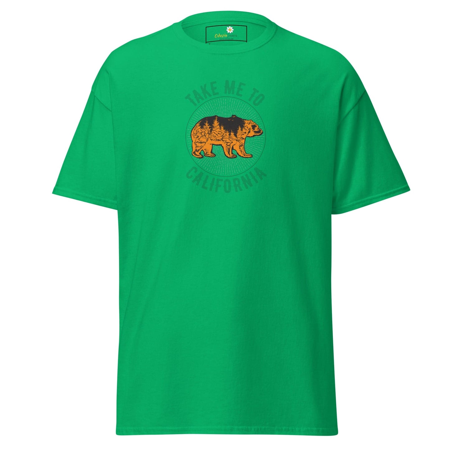 Unisex classic t-shirt - TAKE ME TO CALIFORNIA - REGULAR - Irish Green / S