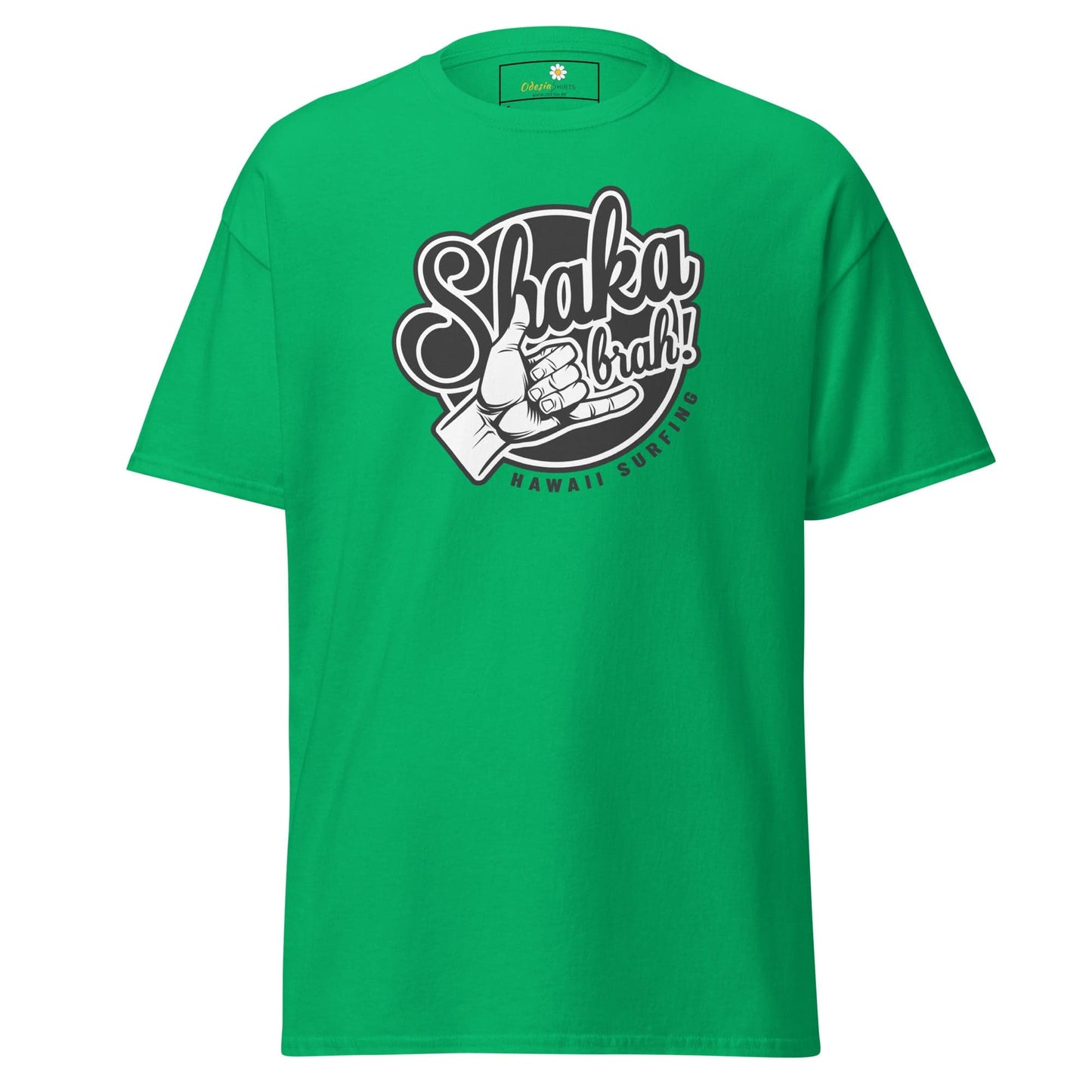 Unisex classic t-shirt - MYSTIC SHAKA BRAH - REGULAR - Irish Green / S