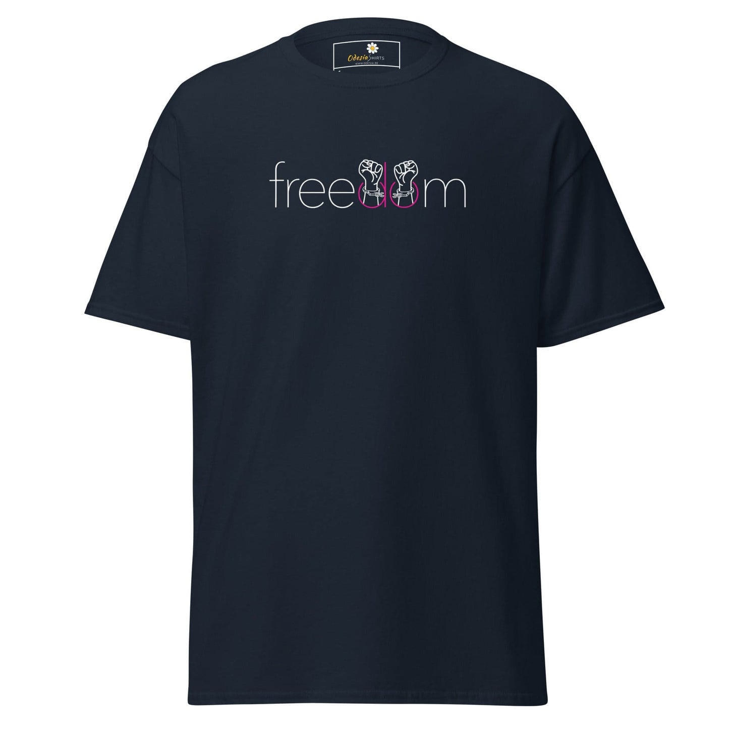Unisex classic t-shirt - MISC FREEDOM - REGULAR - Navy / S