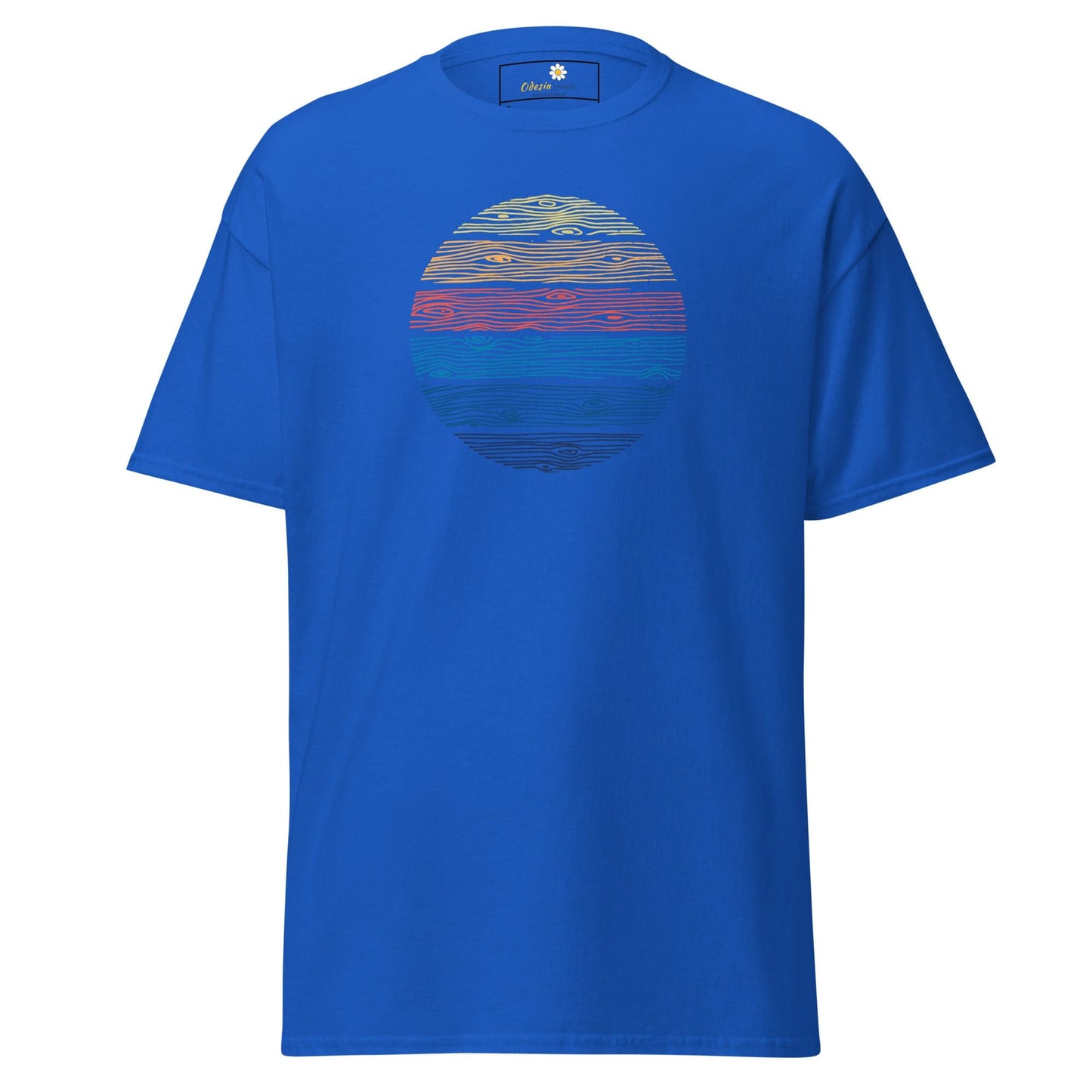 Unisex classic t-shirt - MISC COLOR CIRCLE - REGULAR - Royal / S