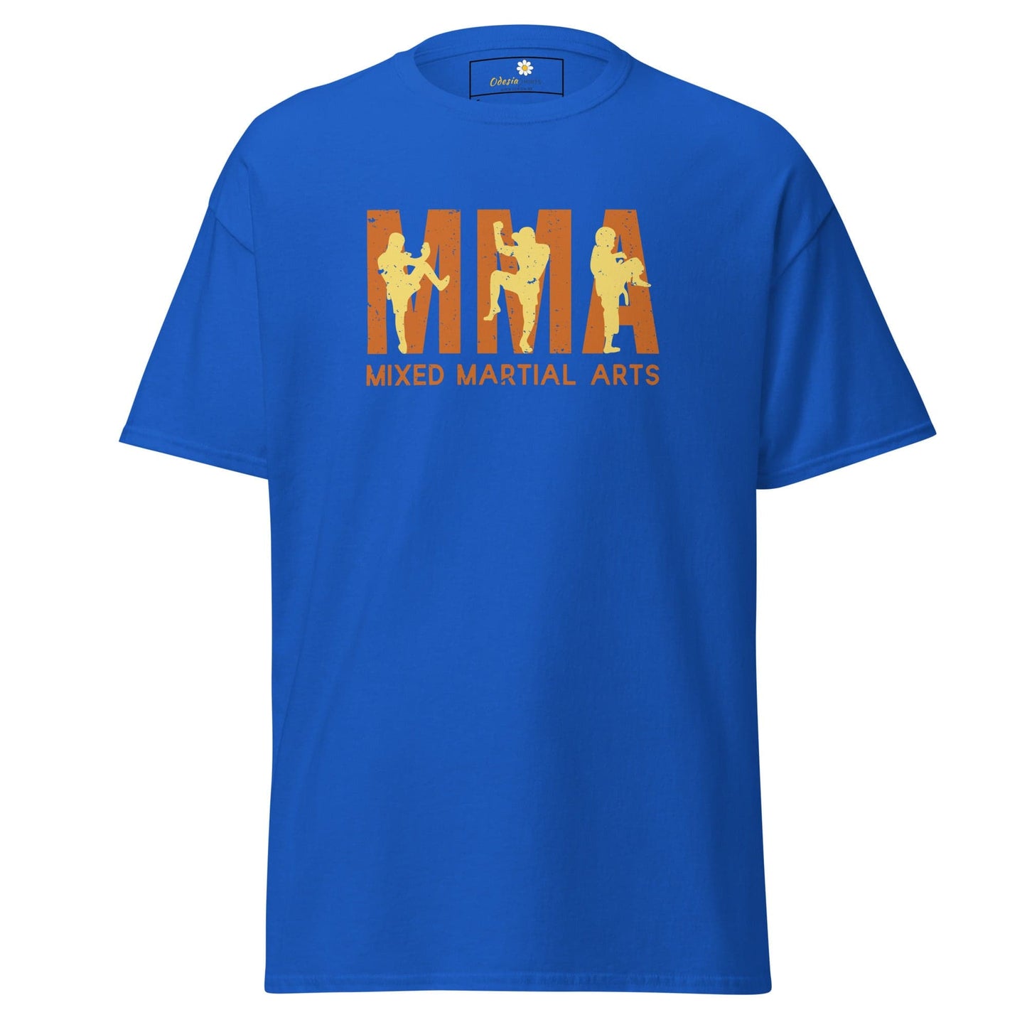 Unisex classic t-shirt - SPORT MMA MIXED MARTIAL - REGULAR - Royal / S