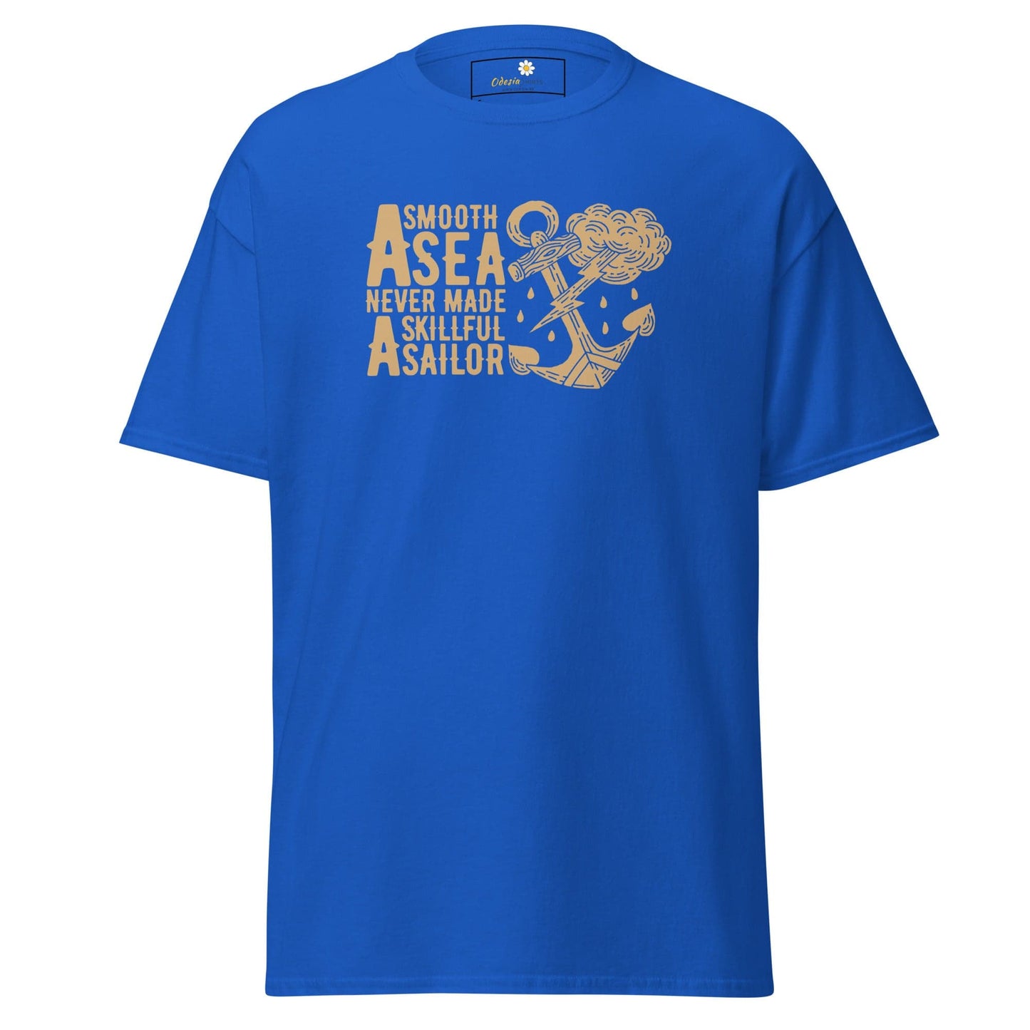 Unisex classic t-shirt - SEALIFE SMOOTH SEA MADE SAILOR - REGULAR - Royal / S
