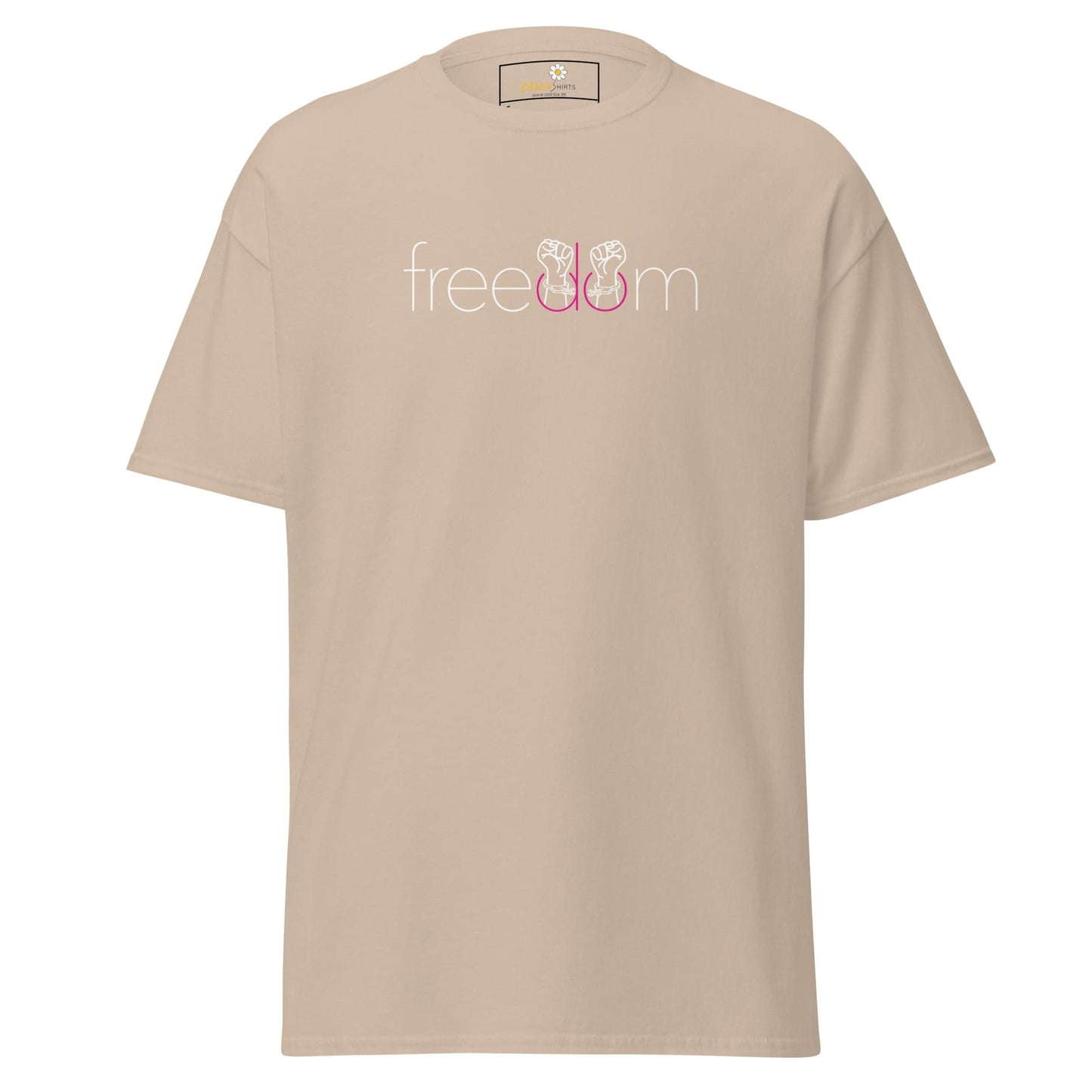 Unisex classic t-shirt - MISC FREEDOM - REGULAR - Sand / S