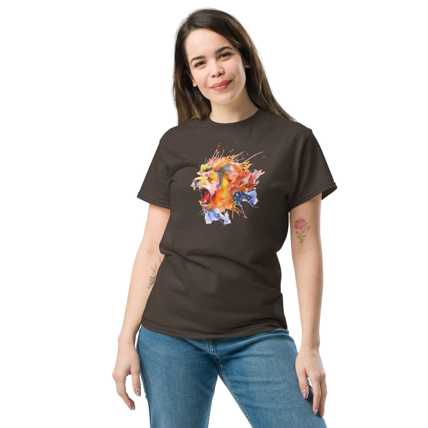 T-shirt Design Tee • Men / Women • [2xl-5xl] - Dark Chocolate / 2xl