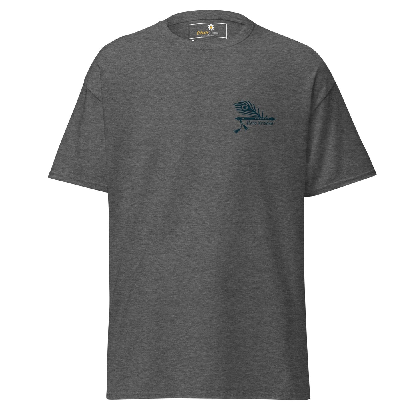 Gray short-sleeved T-shirt from T-SHIRT DESIGN TEE for Men and Women in 2XL to 5XL
