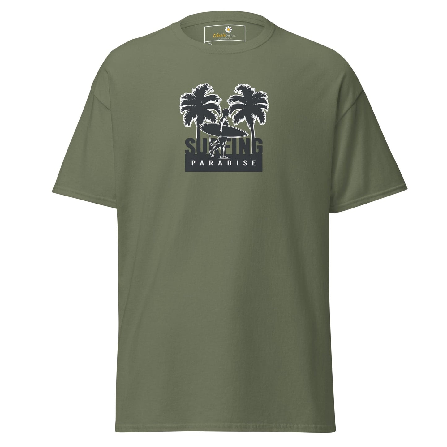 T-shirt Design Tee • Men / Women • [2xl-5xl] - Military Green / 2xl